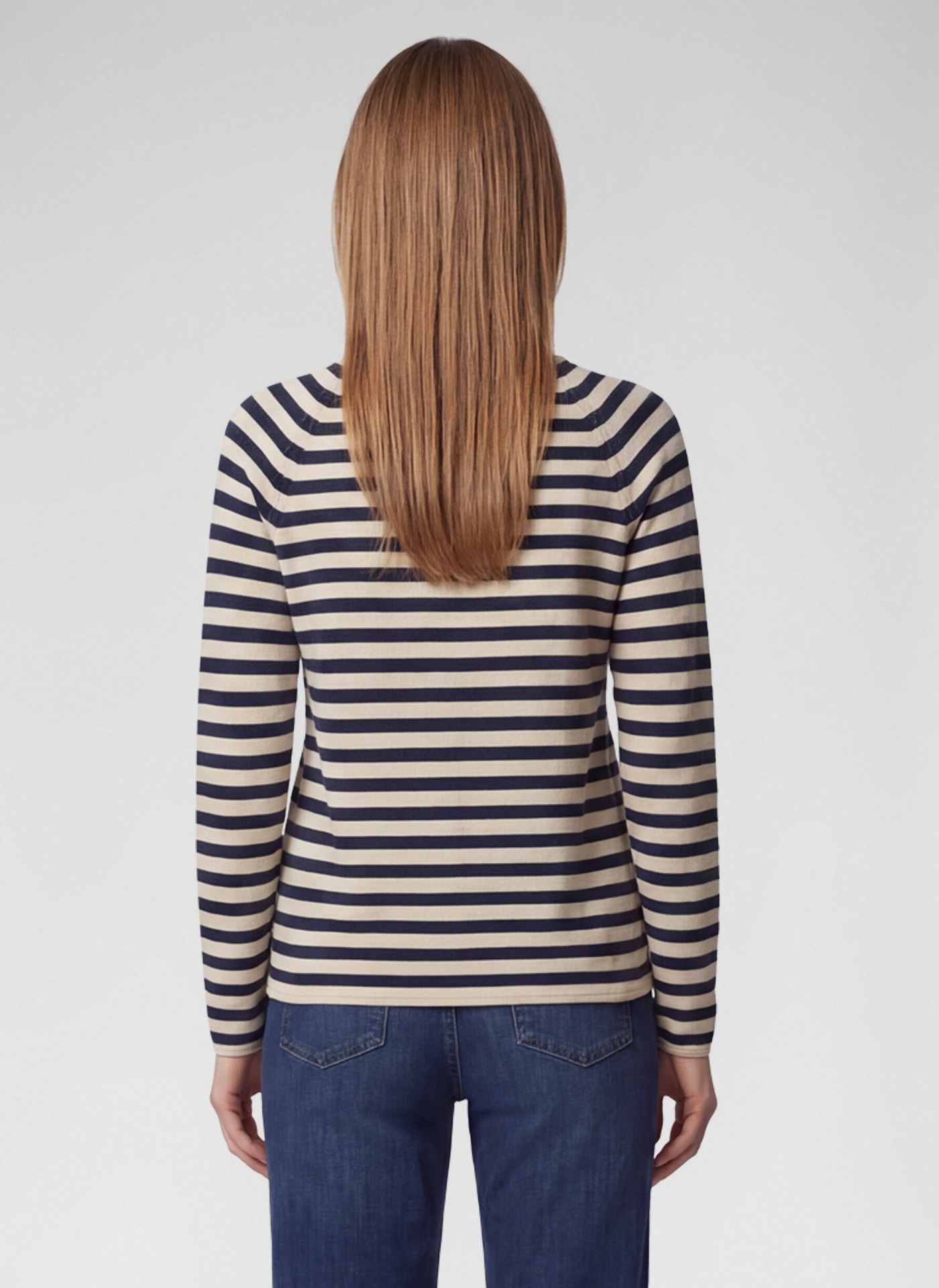 Rabe Pull en tricot avec motif rayures