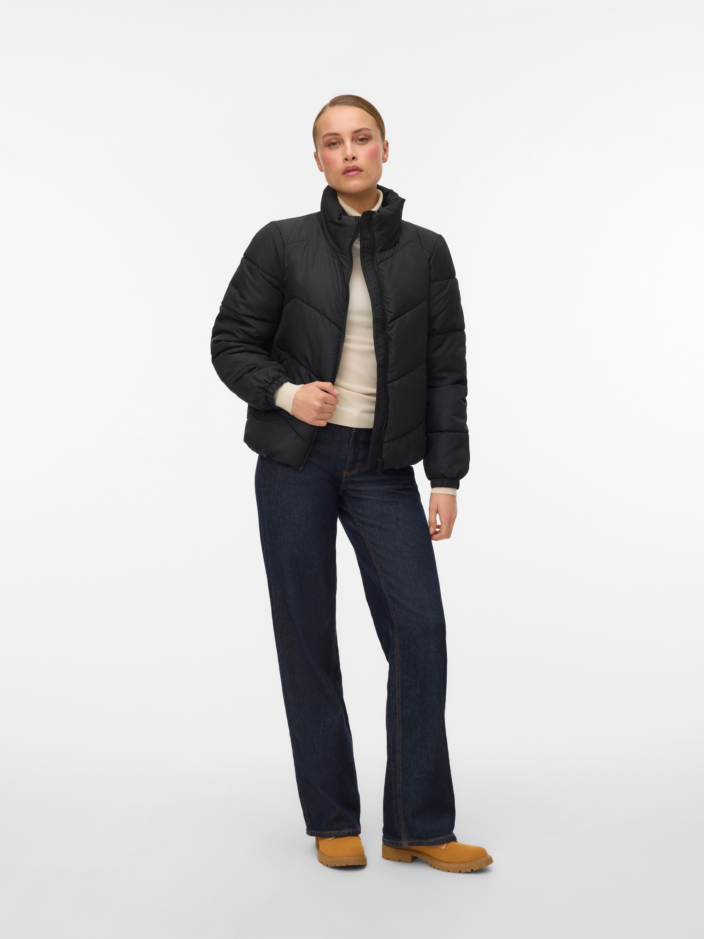 Vero Moda Steppjacke »VMLIGARIO SHORT JACKET BOO« ohne Kapuze