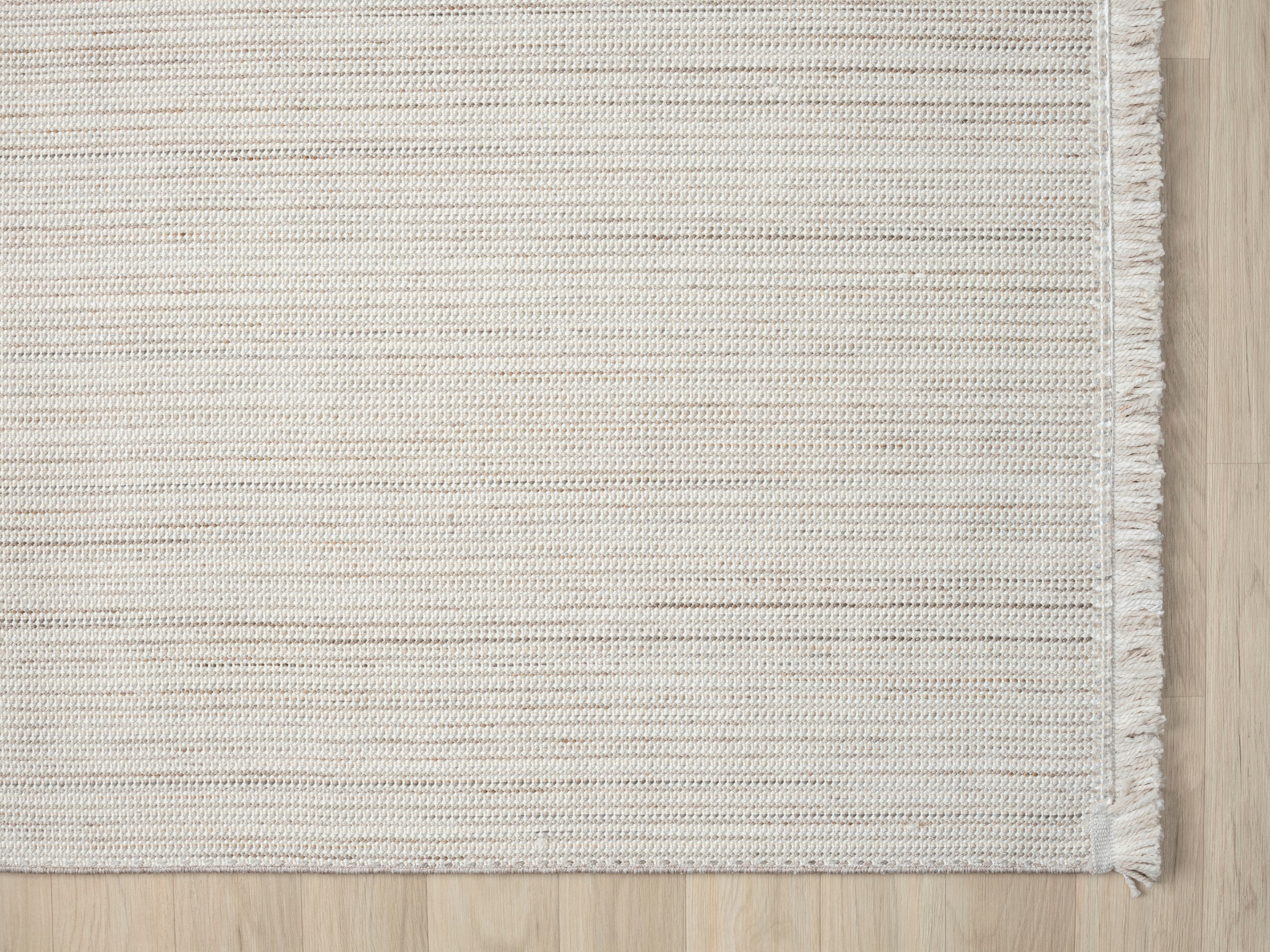 Myflair Möbel & Accessoires Teppich »Ava« rechteckig 7 mm Höhe Uni Farben, meliert, Sisal-Optik, auch in rund erhältlich, mit Fransen