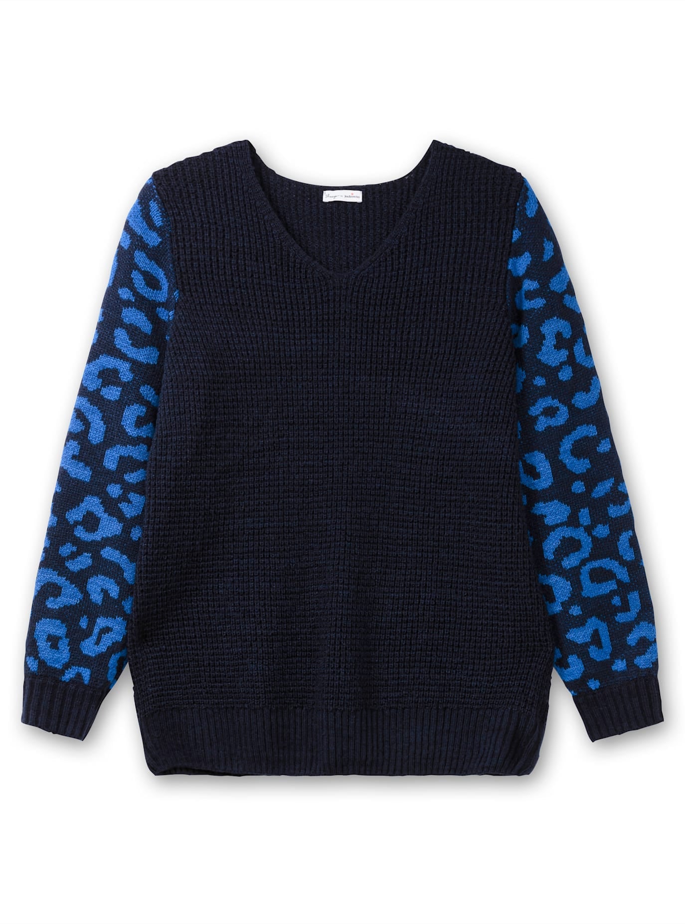Sheego V-Ausschnitt-Pullover »V-Ausschnitt-Pullover«
