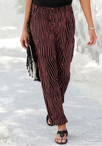 LASCANA Strandhose, mit Zebradruck kaufen