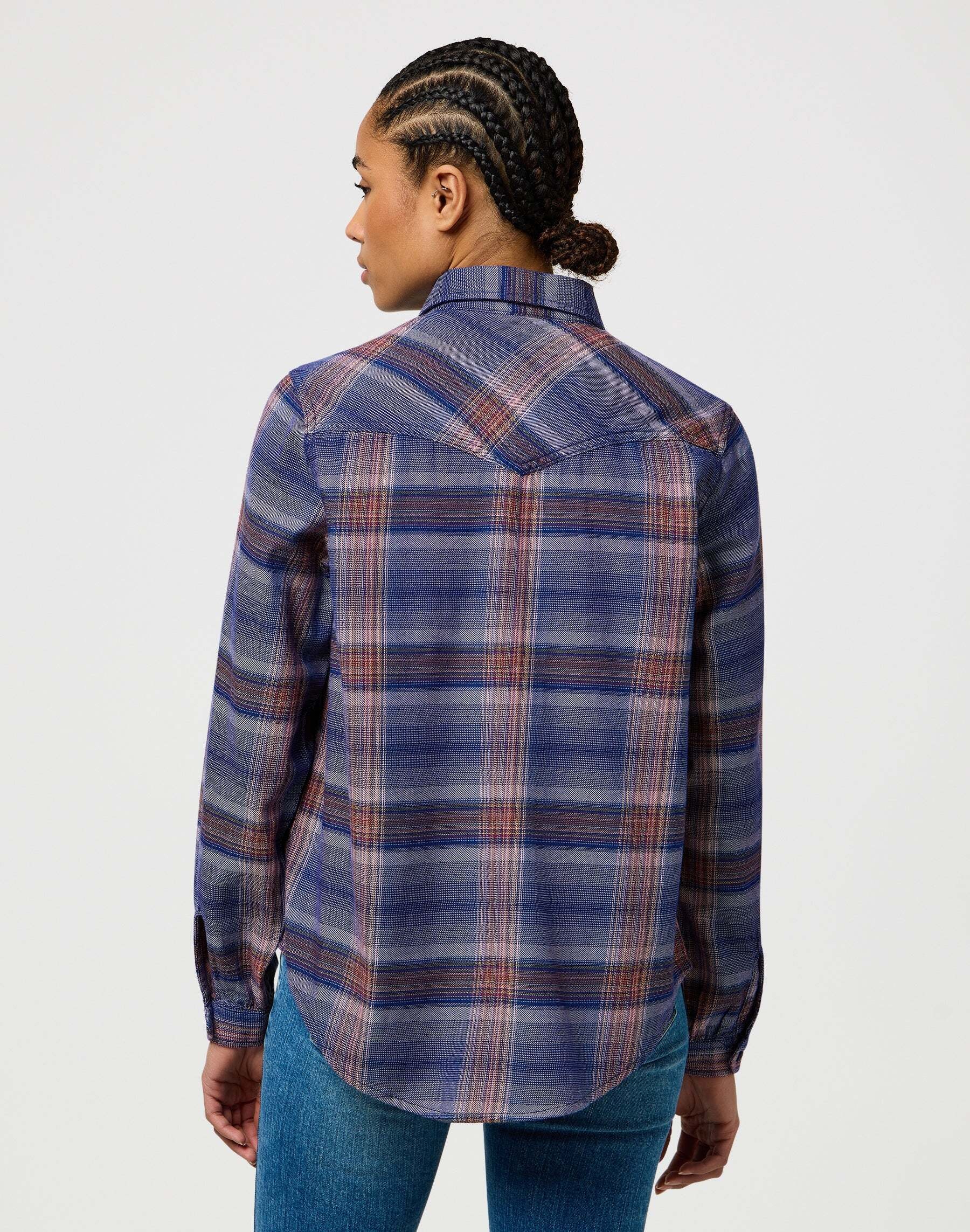 Wrangler Langarmbluse »WRANGLER Langarmhemd Femme Western Shirt«