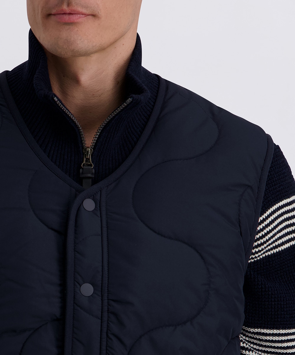 Pierre Cardin Gilet matelassé in bequemer Weite