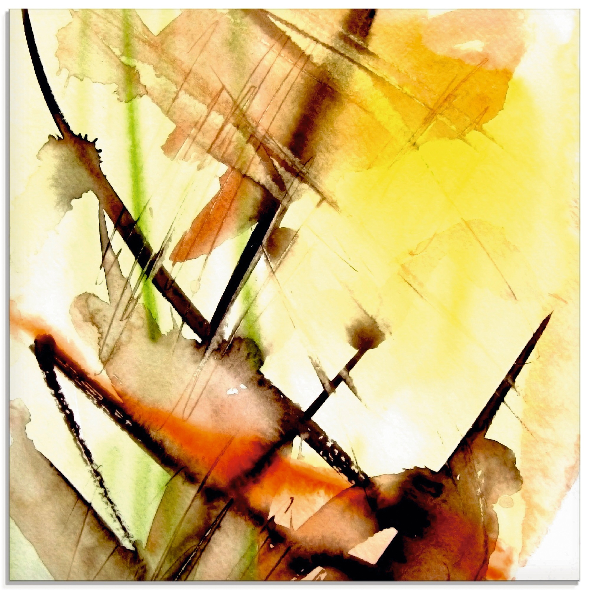 Image of Artland Glasbild »Lichtklang«, Gegenstandslos, (1 St.) bei Ackermann Versand Schweiz