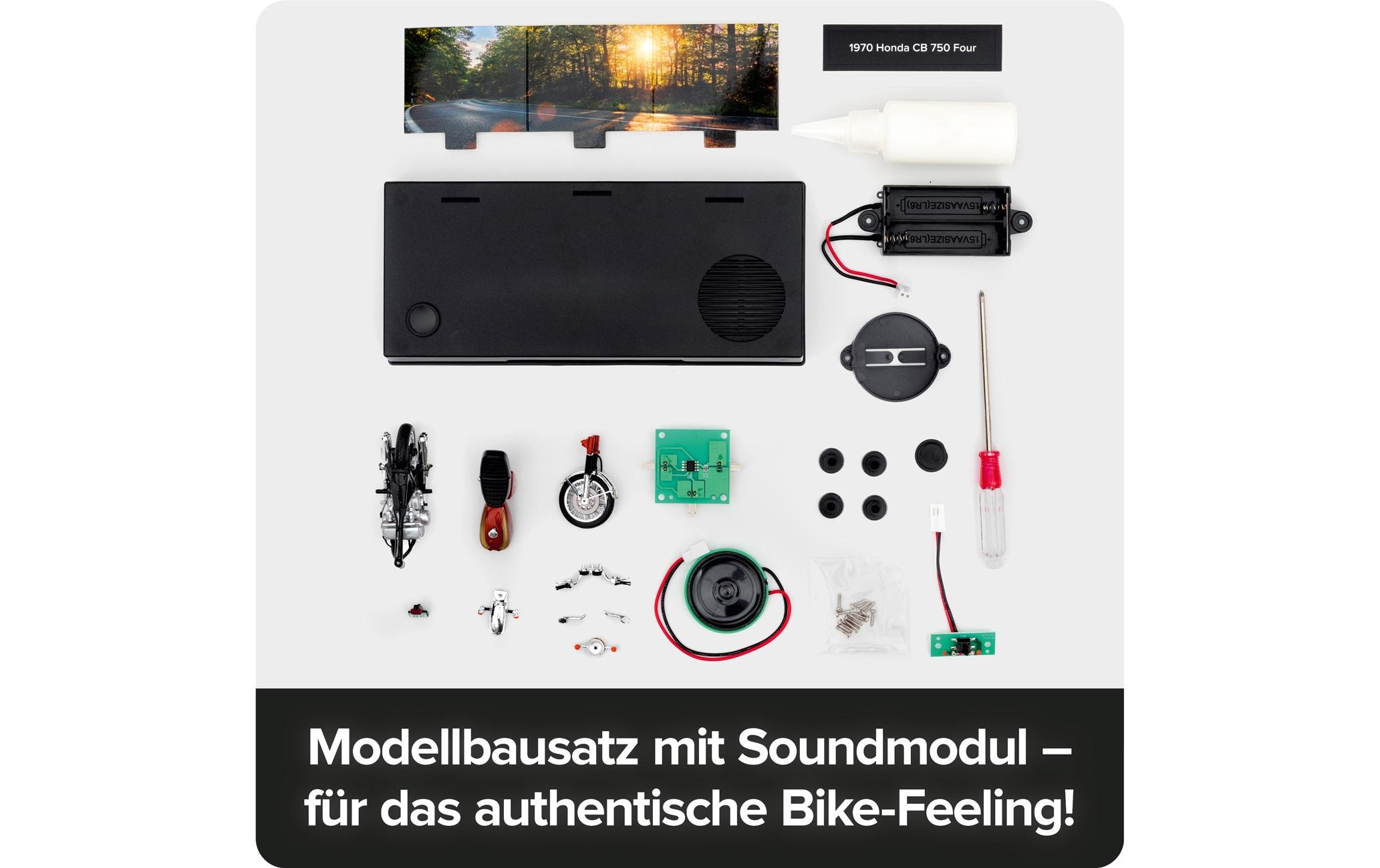 Franzis Spielbausteine »Honda CB 750 Build your Legend 0,0583333333333333 DE/EN«