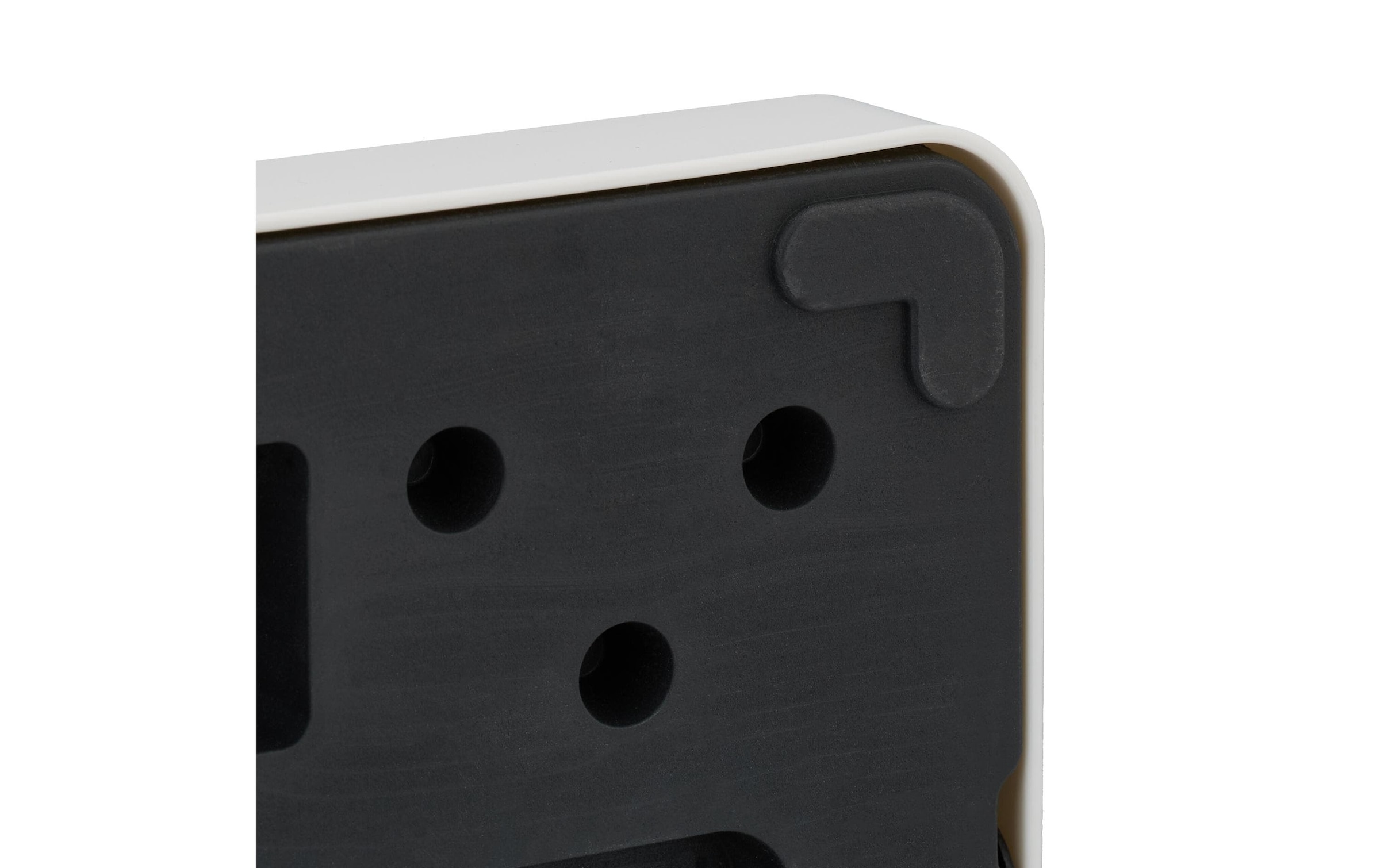 relaxdays Garniture de WC »Edelstahl Bambus« aus acier inoxydable | bambou | métal | plastique
