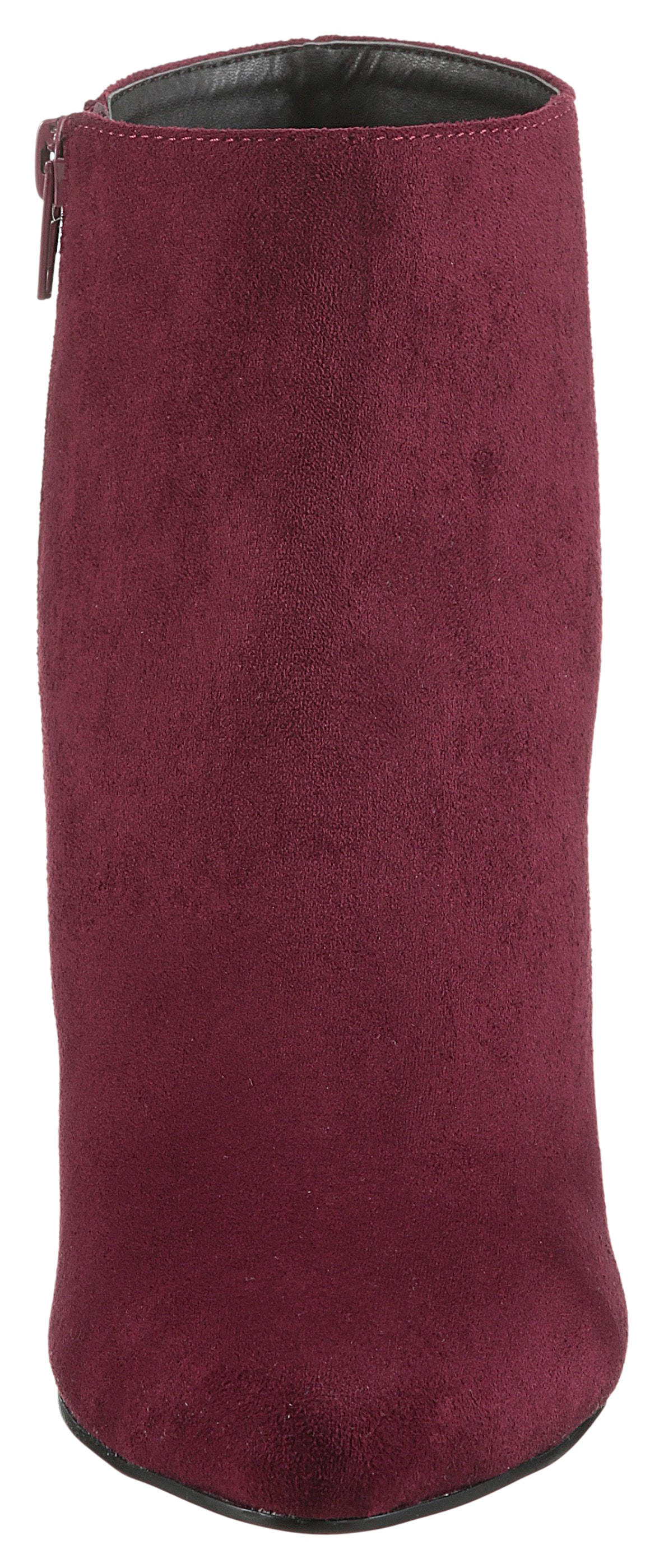 Aniston SHOES Stiefelette, Reissverschluss-Ankelboots, Trichterabsatz - NEUE KOLLEKTION