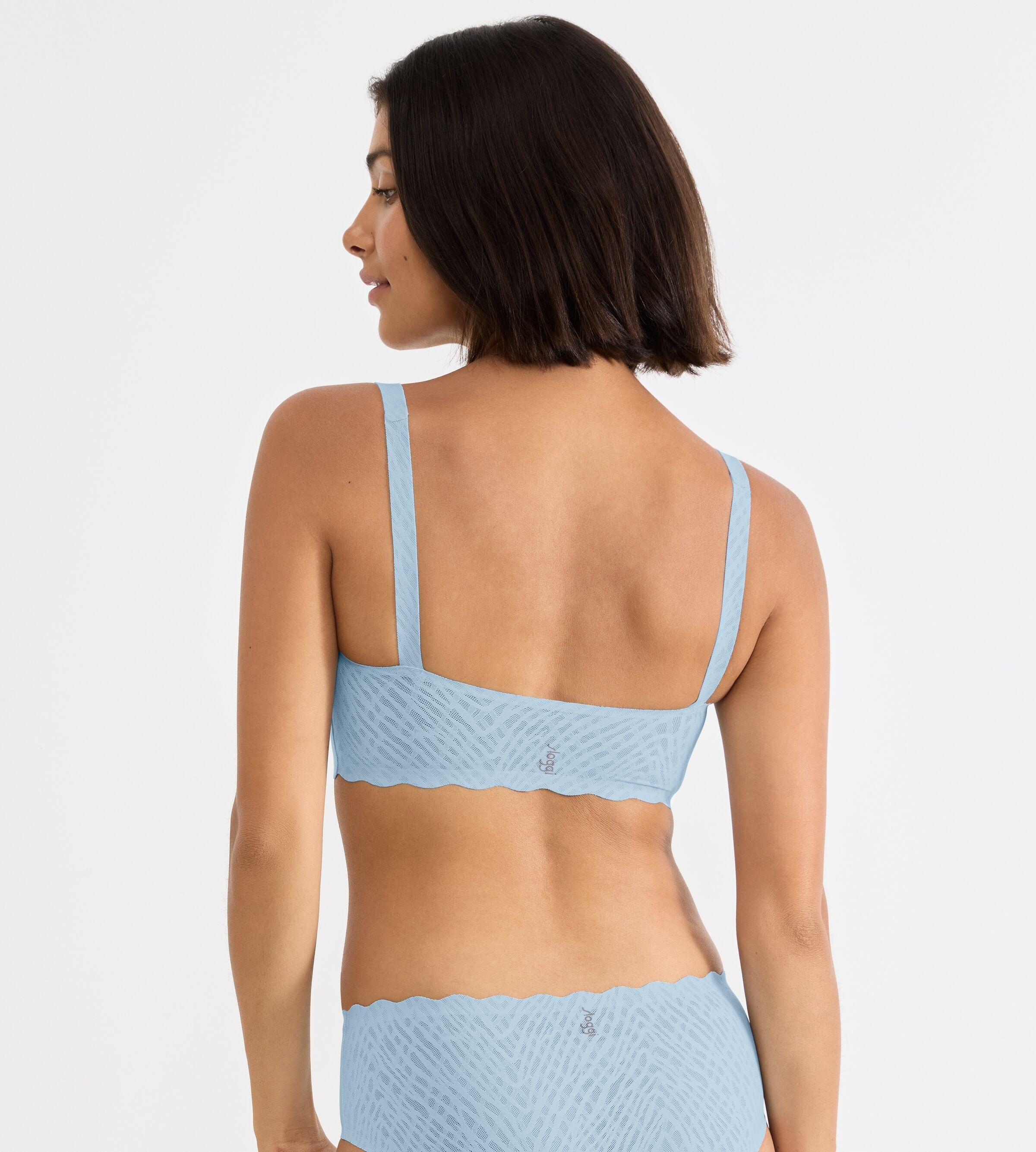 sloggi Bustier »ZERO Feel Bliss Top« unsichtbar mit Spitzenoptik