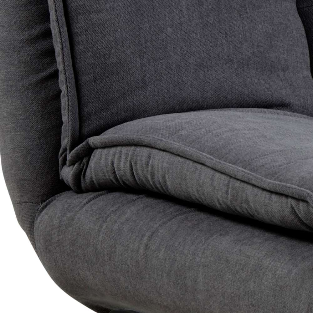 ACTONA GROUP Schlafsofa »VANBY Couch, Gästebett,  Liegesofa mit Microfaserbezug, Schlaffunktion« Bettsofa, Grau, Stoff, Stahl, Click & Clack-Funktion, Breite: 196 cm
