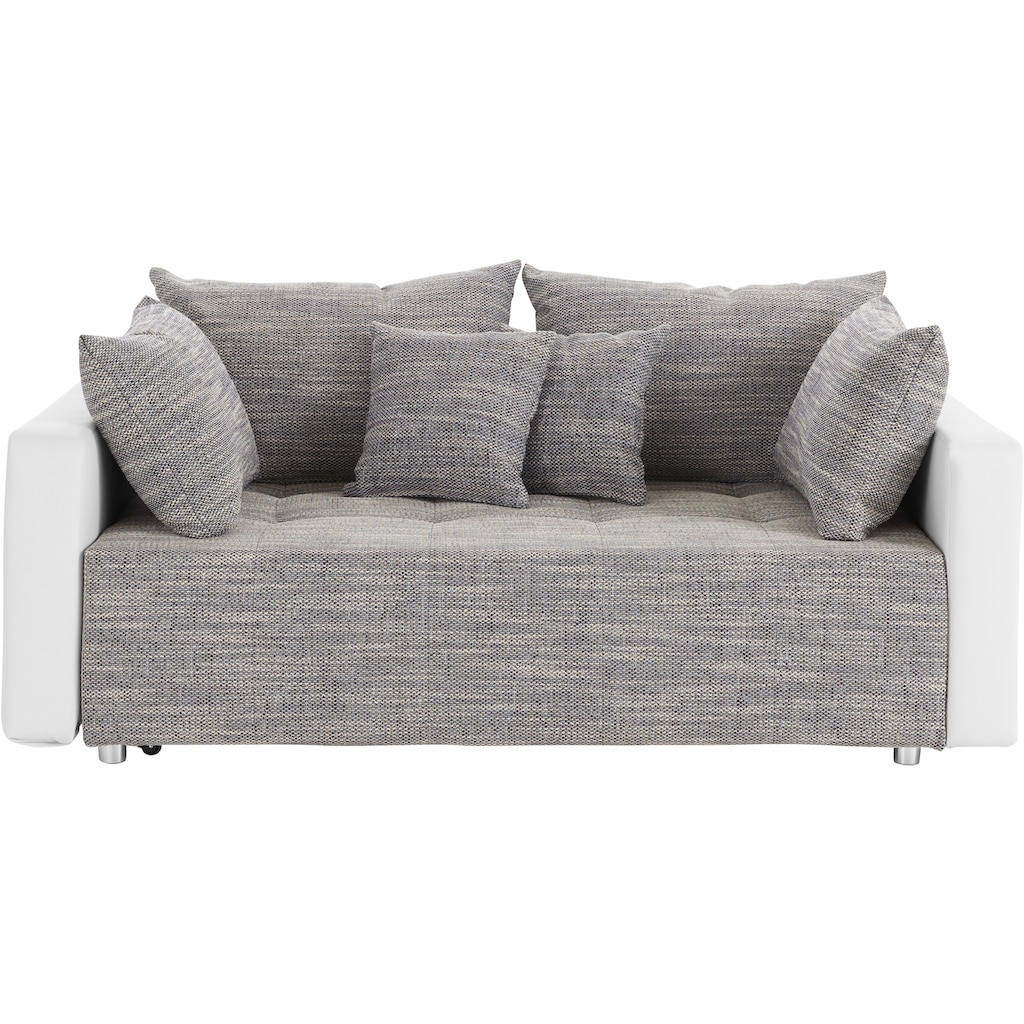 COLLECTION AB Schlafsofa »Dany«, inklusive Bettfunktion und Bettkasten, frei im Raum stellbar