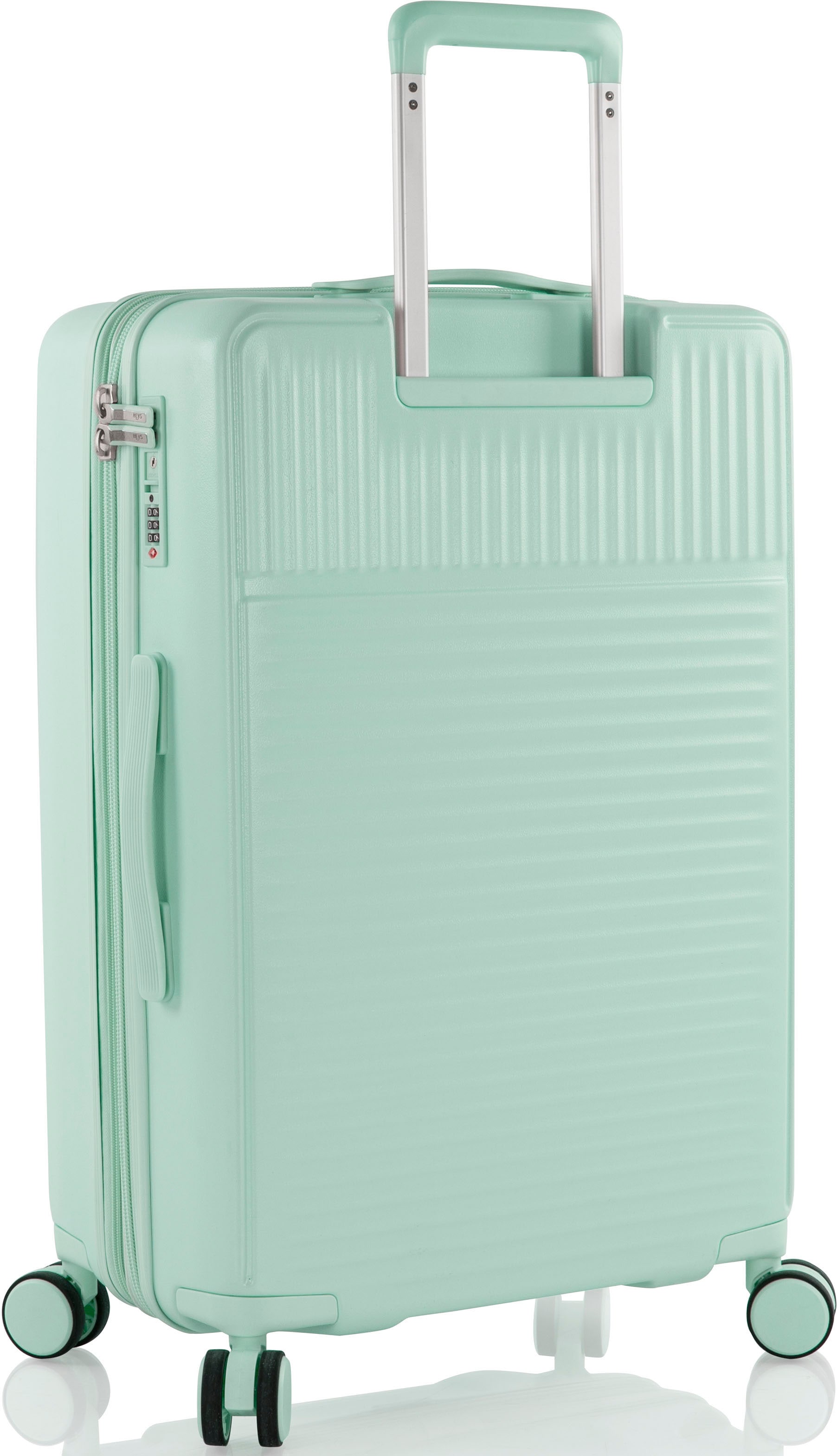 Heys Hartschalen-Trolley »Pastel, in verschiedenen Farben und Grössen«, 4 Rollen, Heys x Joachim Llambi Handgepäck-Koffer TSA Schloss Volumenerweiterung