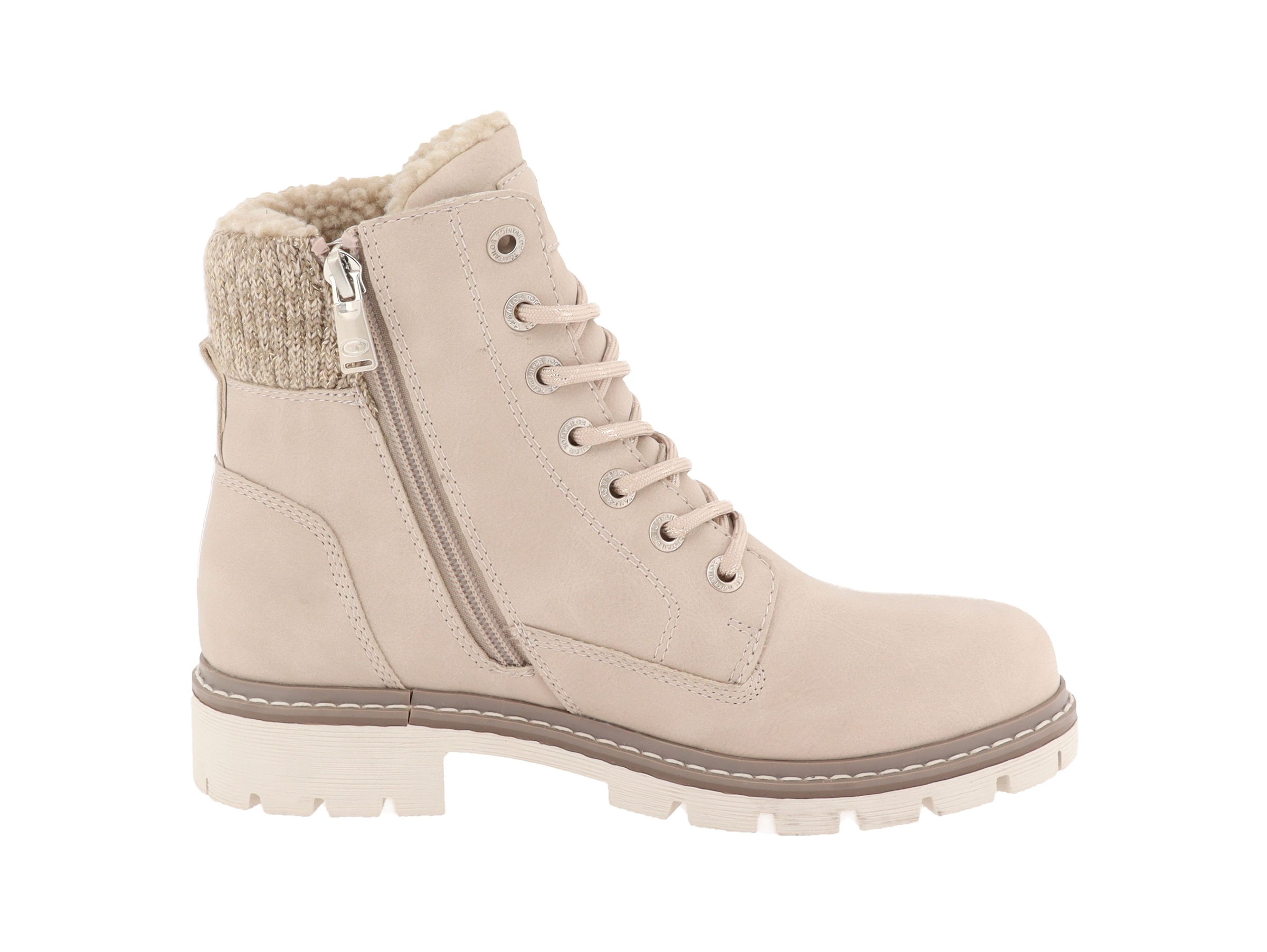 TOM TAILOR Bottines à lacets  Winterboots mit wasserabweisendem TEX, Komfortweite G