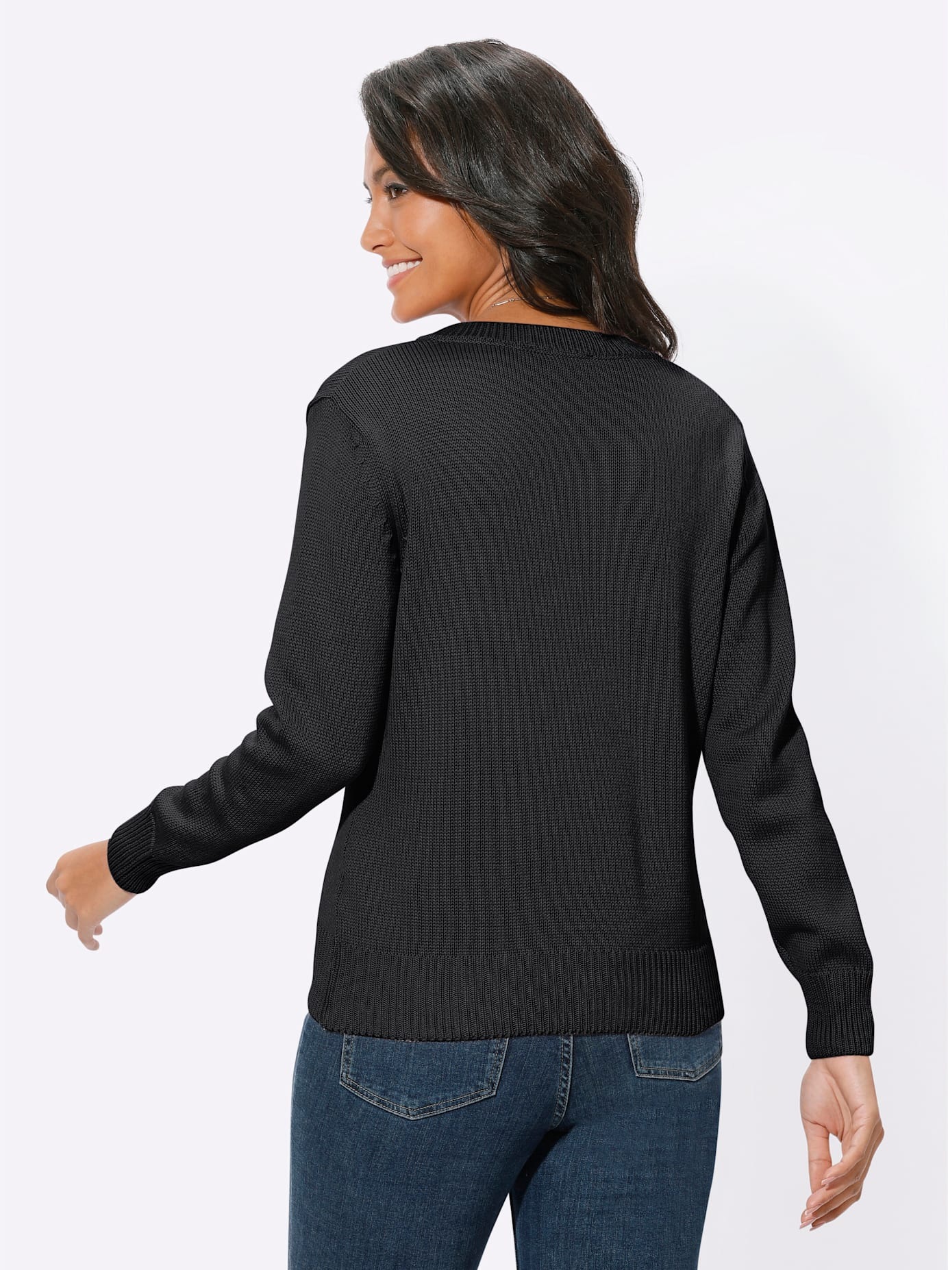 Casual Looks V-Ausschnitt-Pullover »Pullover«