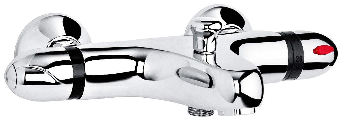 Schütte Wannenarmatur "Supra" Mischbatterie Badewanne, Wasserhahn Bad, Wannenarmatur in Chrom