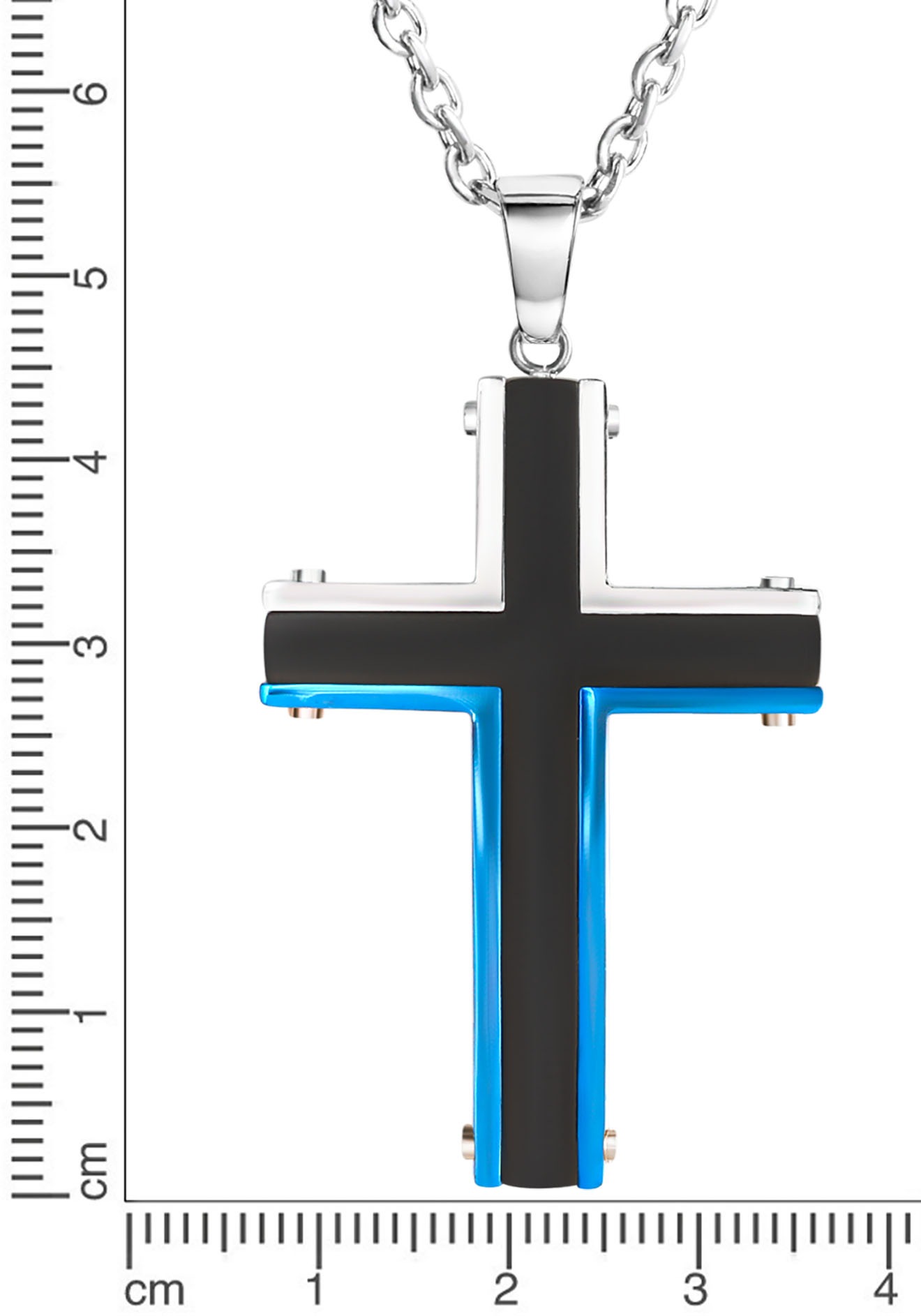 Firetti Kette mit Anhänger "Schmuck Geschenk Kreuz"