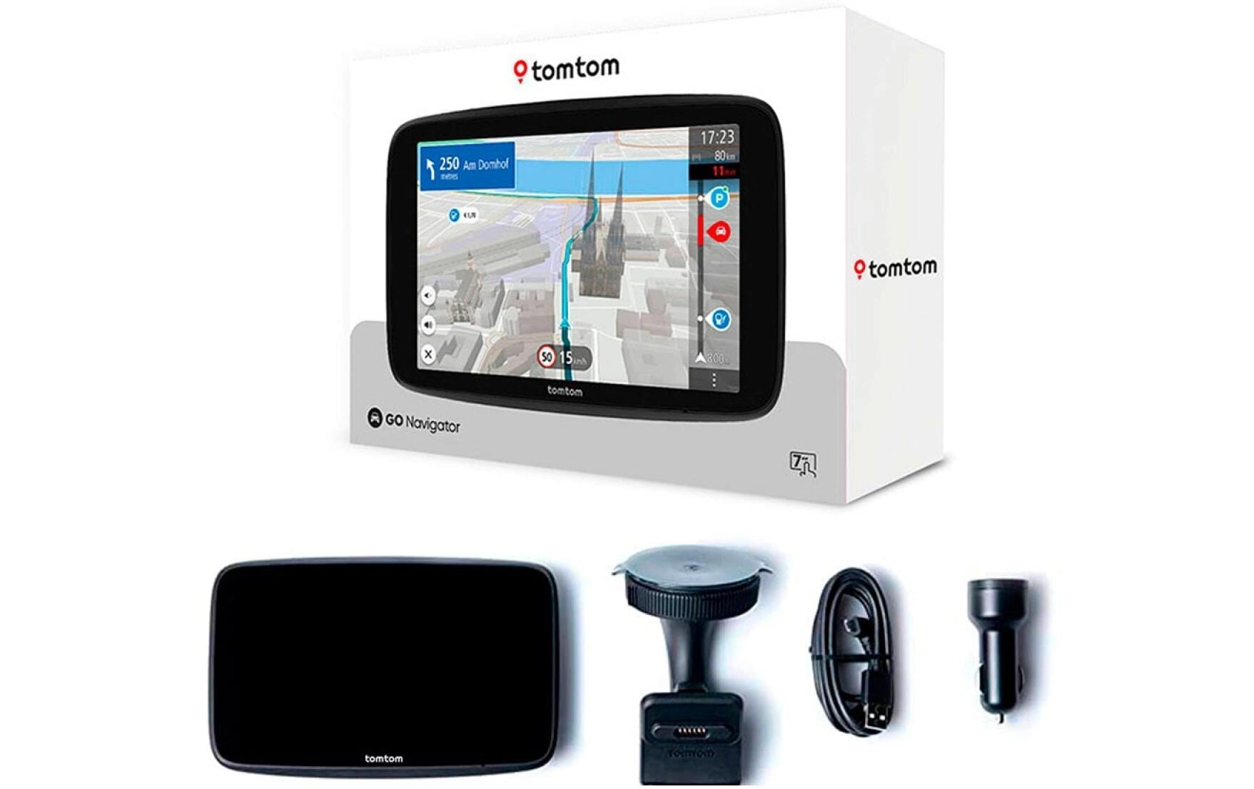 TomTom Navigationsgerät »GO Navigator 7 Zoll« (Europa (47 Länder) )