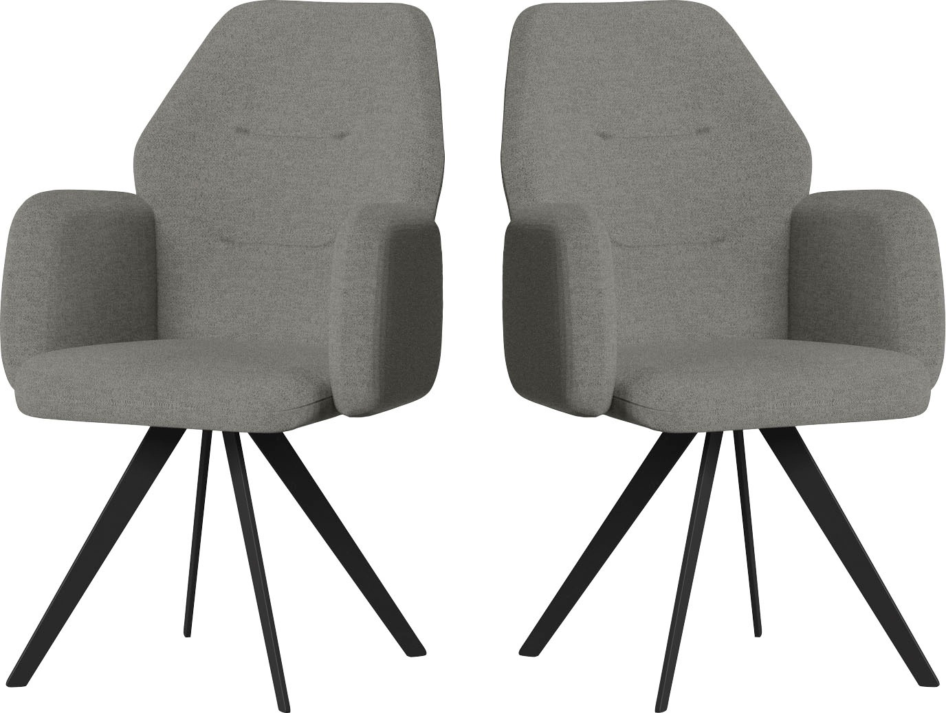 Image of Premium collection by Home affaire Armlehnstuhl »Madison«, 1 St., Microfaser, Mit verschiedenen Gestellen erhältlich bei Ackermann Versand Schweiz