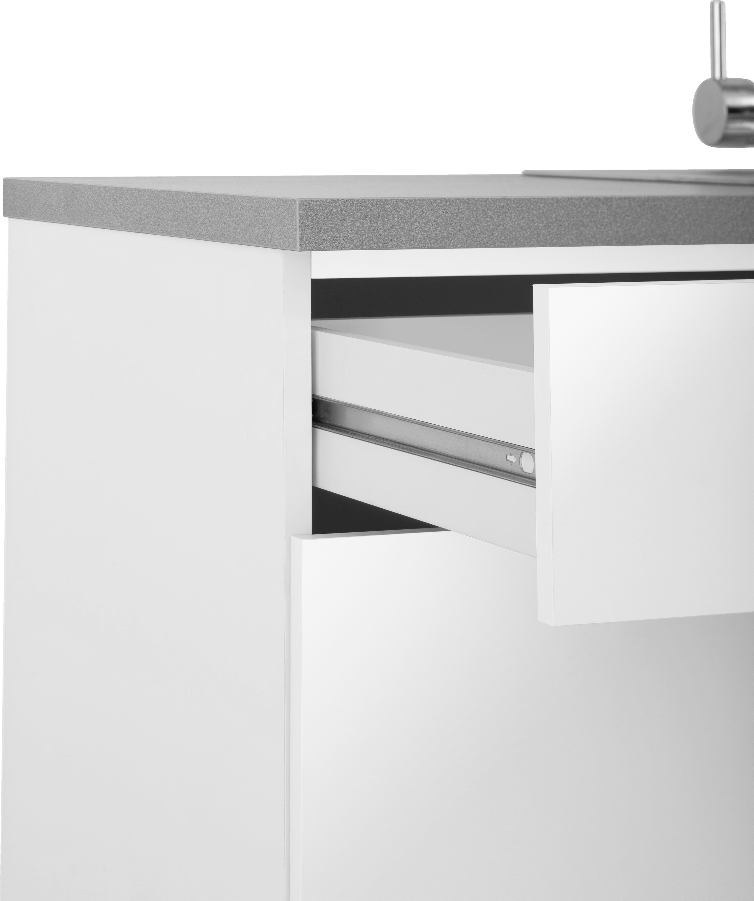 wiho Küchen Cuisine »Cali« wahlweise mit E-Geräten, Breite 160 cm