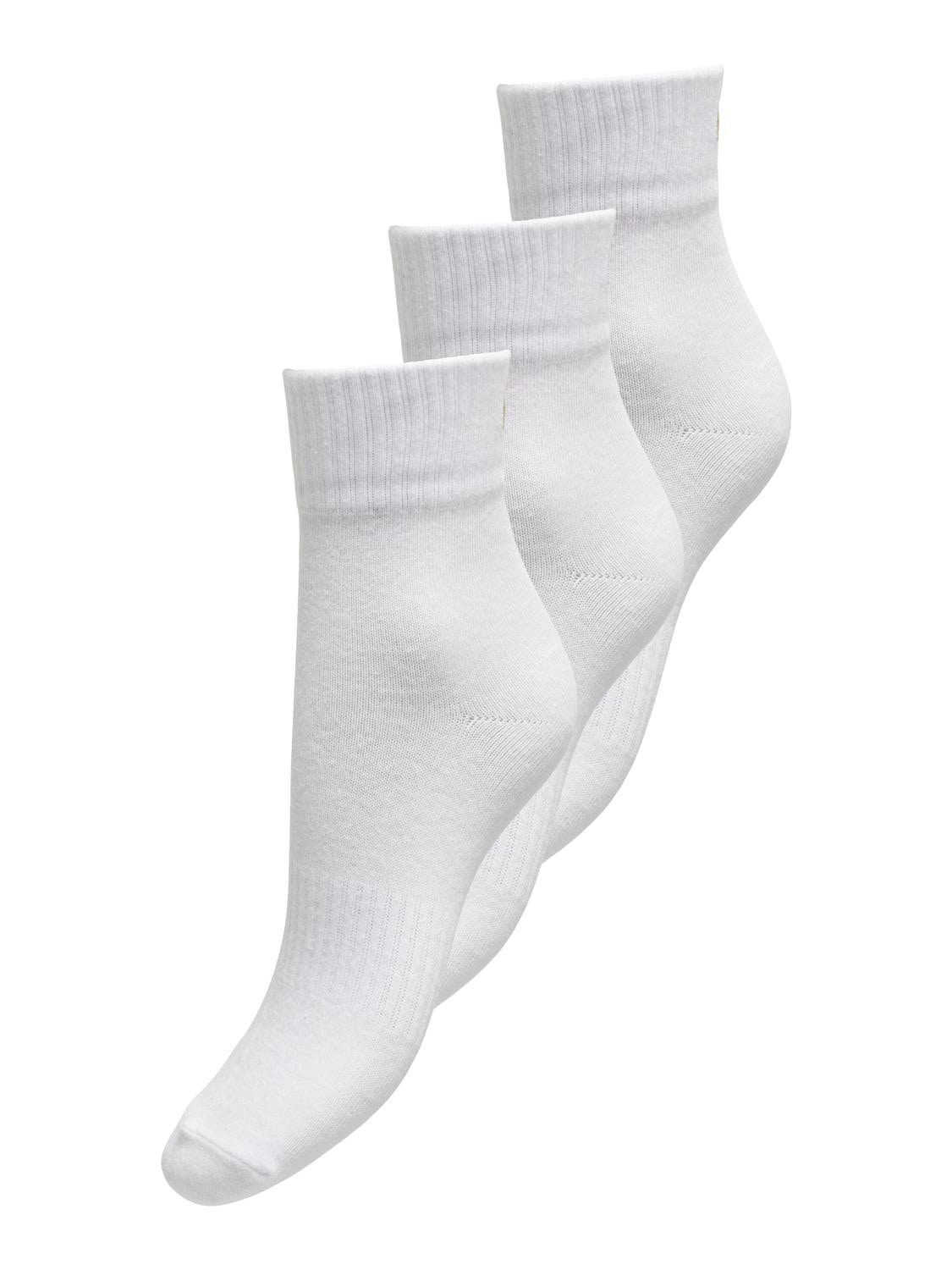ONLY Socken »ONLTINE HEART TENNIS SOCK 3-PACK AC NOOS« Packung, 3 Paar tlg.
