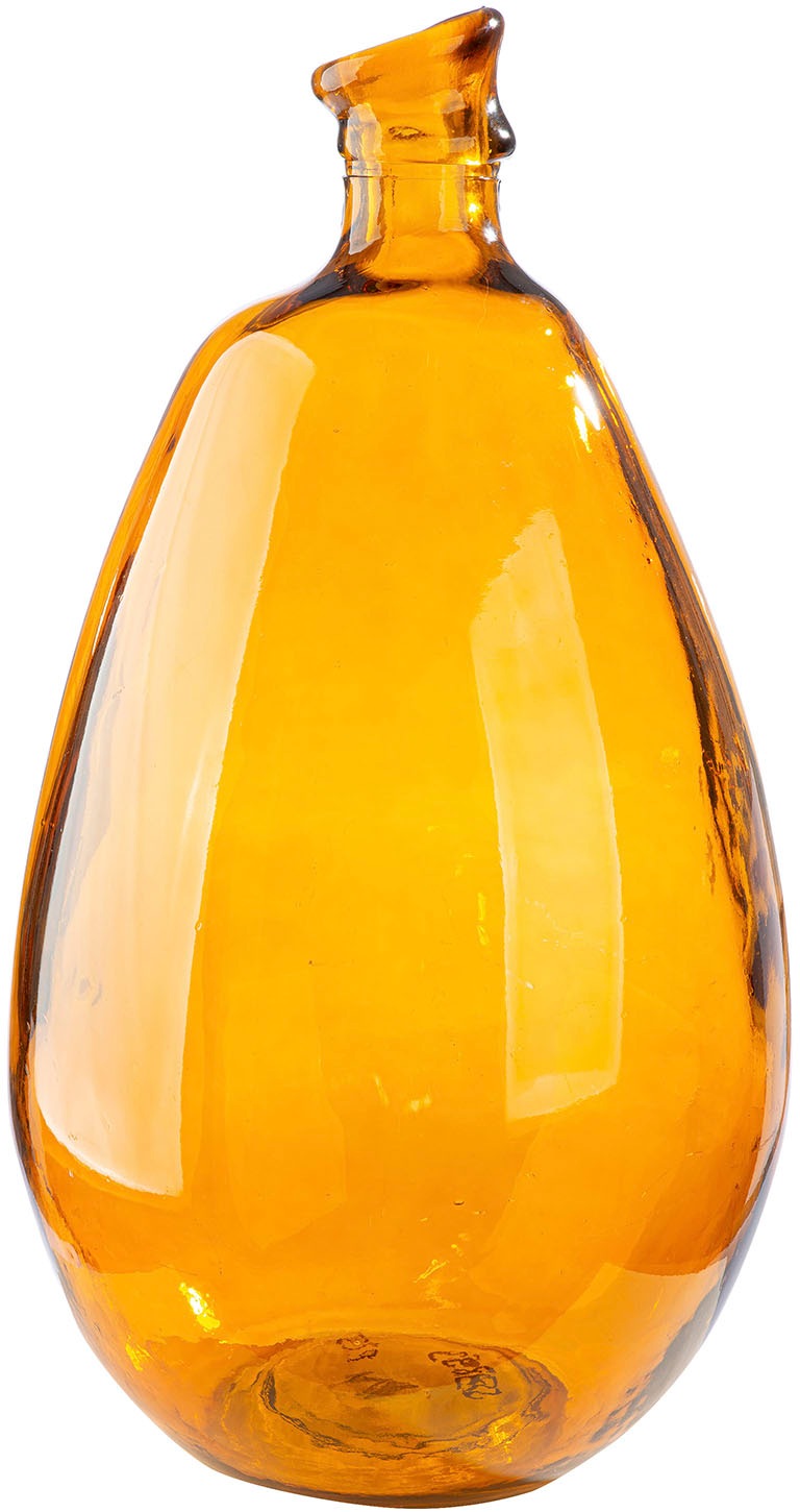 Image of GILDE Tischvase "Vase bauchig; organisch Organical braun H. 47 cm"