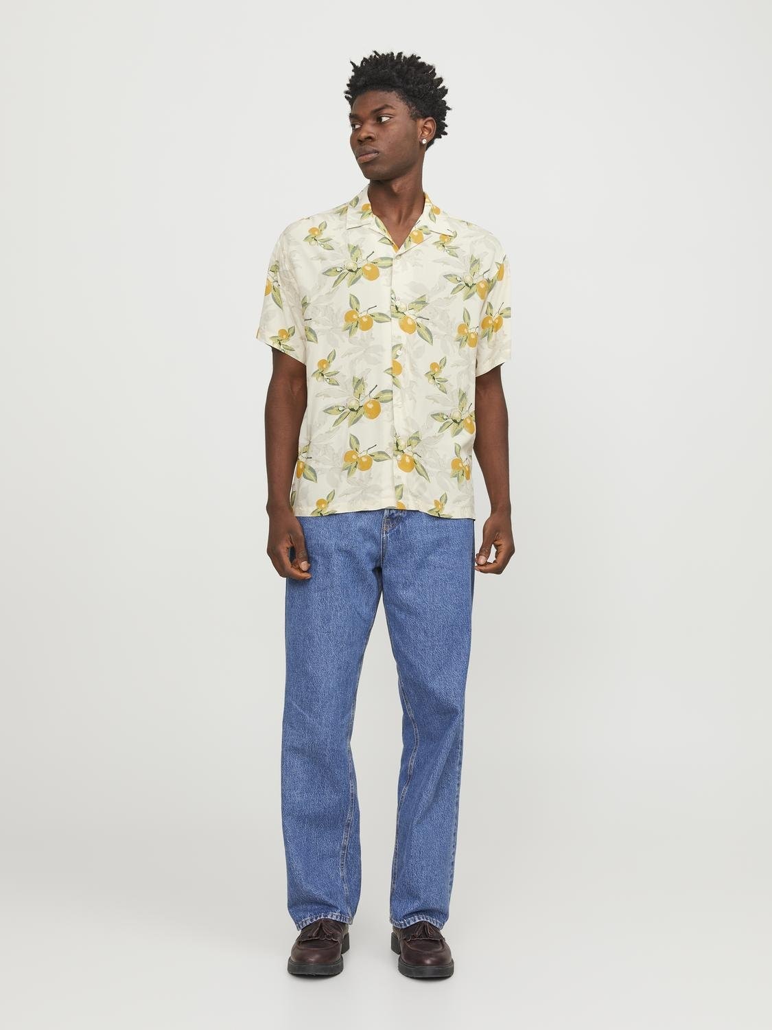 Jack & Jones Hawaiihemd »JORLUKE TAMPA AOP SHIRT SS SN«