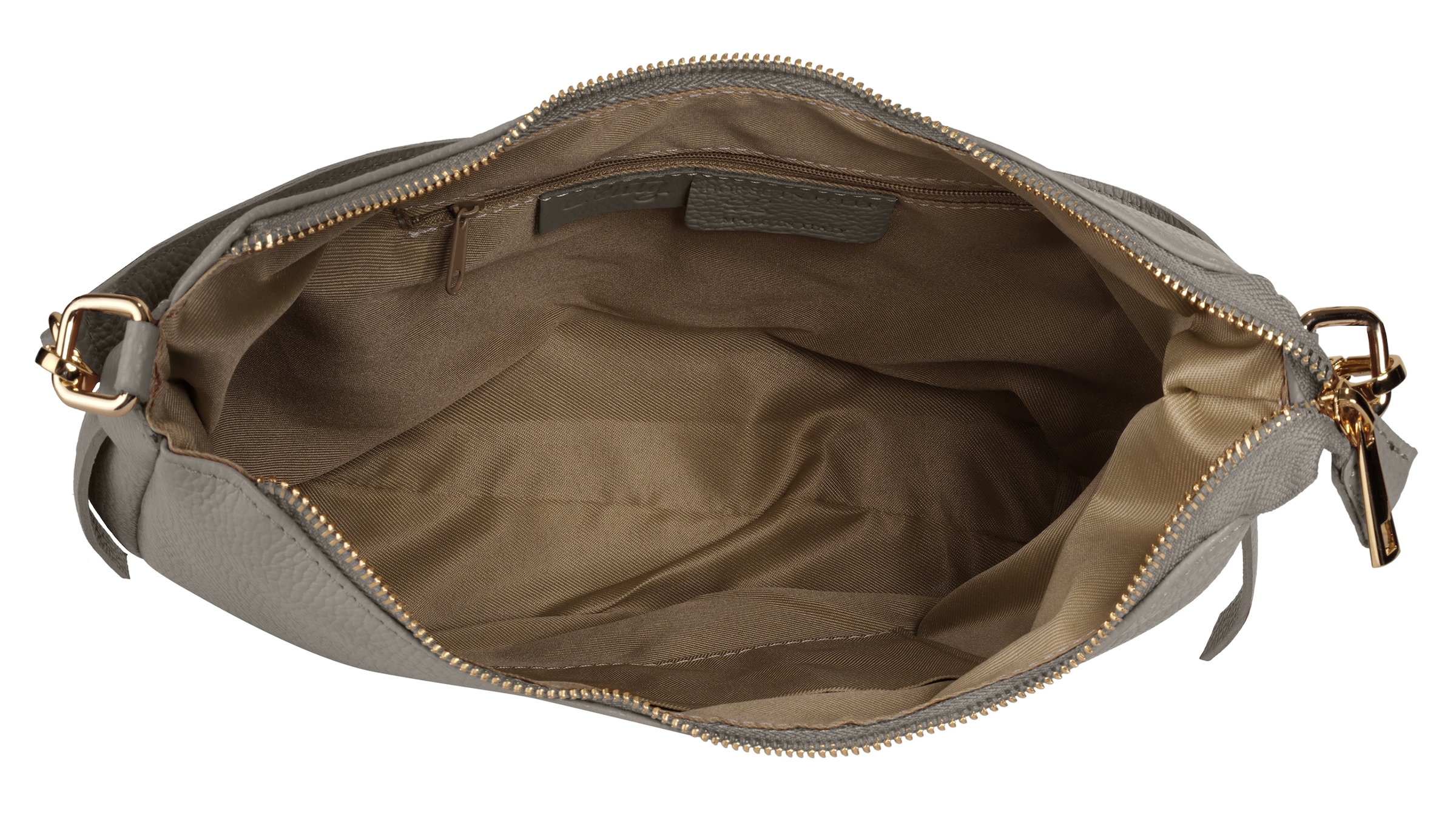 Cluty Umhängetasche echt Leder, Made in Italy