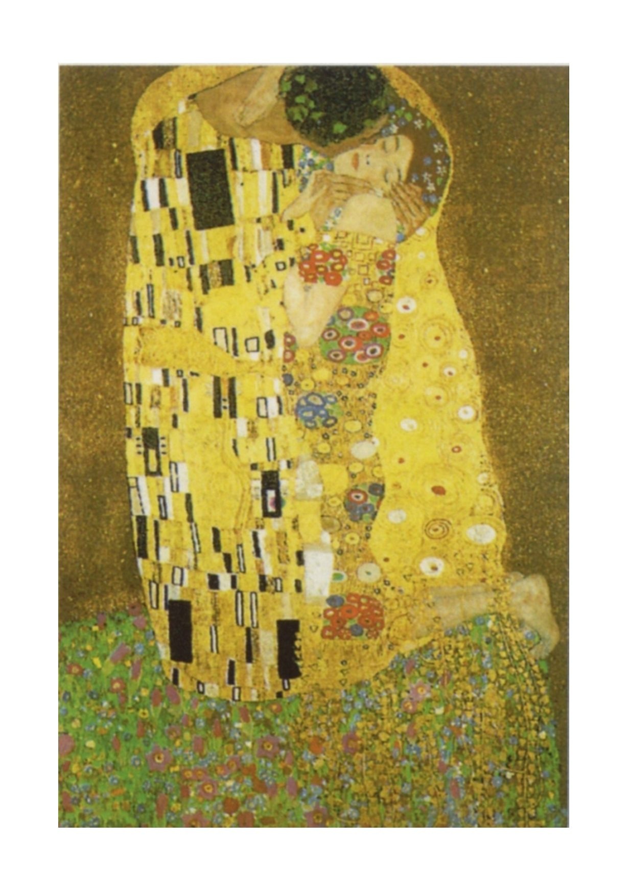 Image of Home affaire Wandbild »KLIMT / Der Kuss«, 60/90 cm bei Ackermann Versand Schweiz
