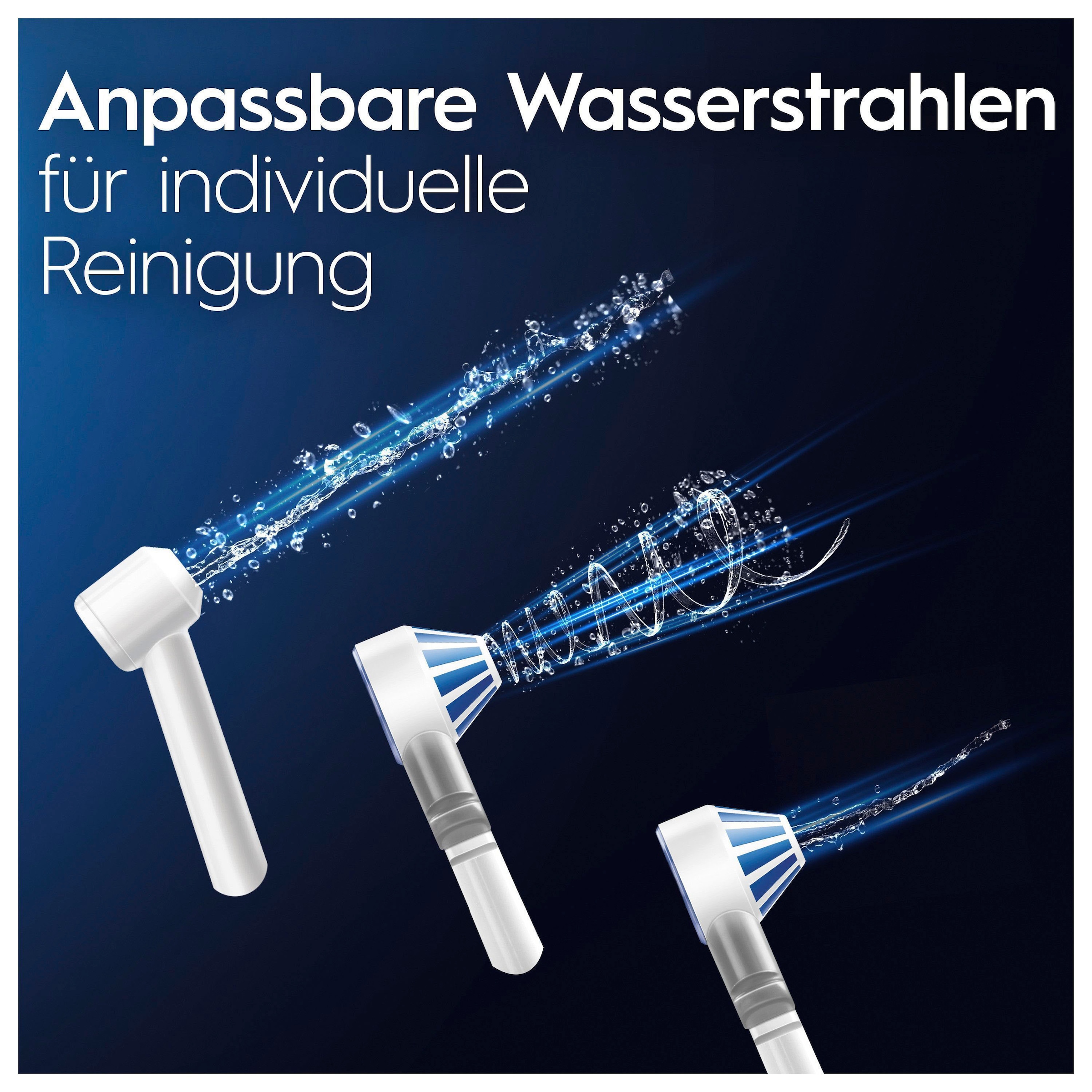 Oral-B Munddusche »Oral Health Center«, mit iO Series 6 elektrische Zahnbürste
