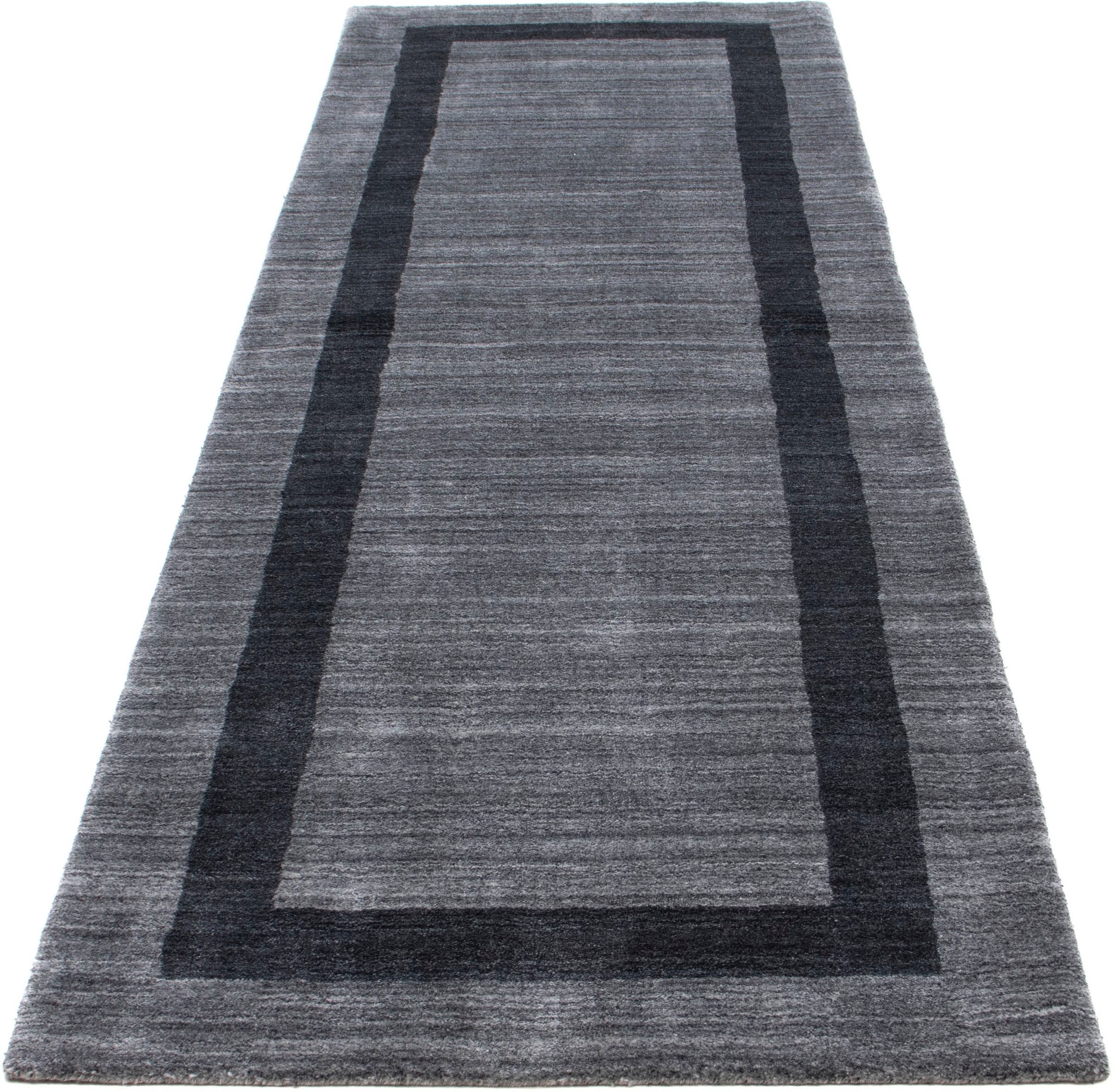 Image of morgenland Teppich »Vintage - 250 x 80 cm - grau«, rechteckig, 8 mm Höhe, Wohnzimmer, Handgeknüpft, Einzelstück mit Zertifikat bei Ackermann Versand Schweiz