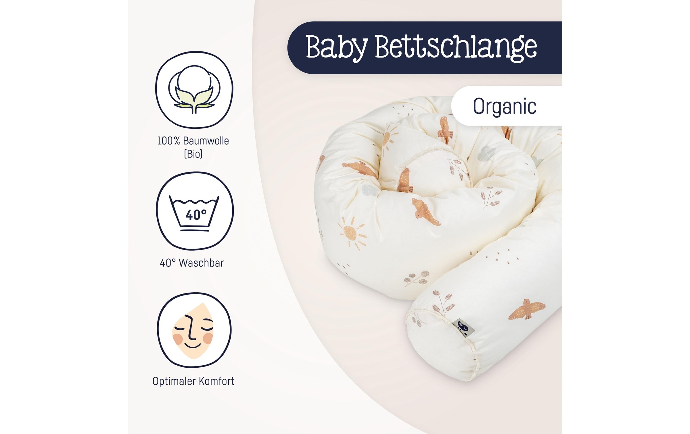 Julius Zöllner Bettnestchen »Organic Night & Day 180 cm«