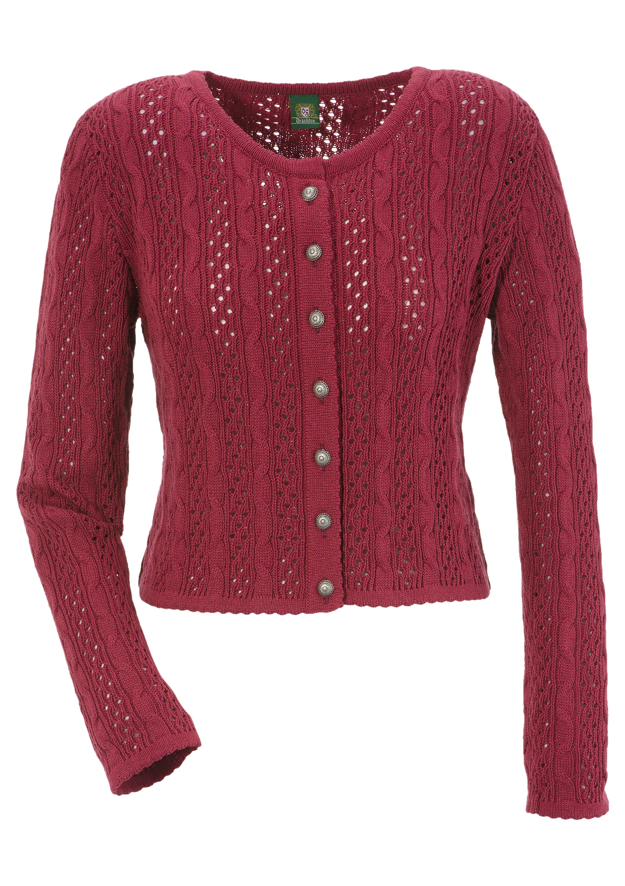 Trachtenstrickjacke Damen in kurzer Form