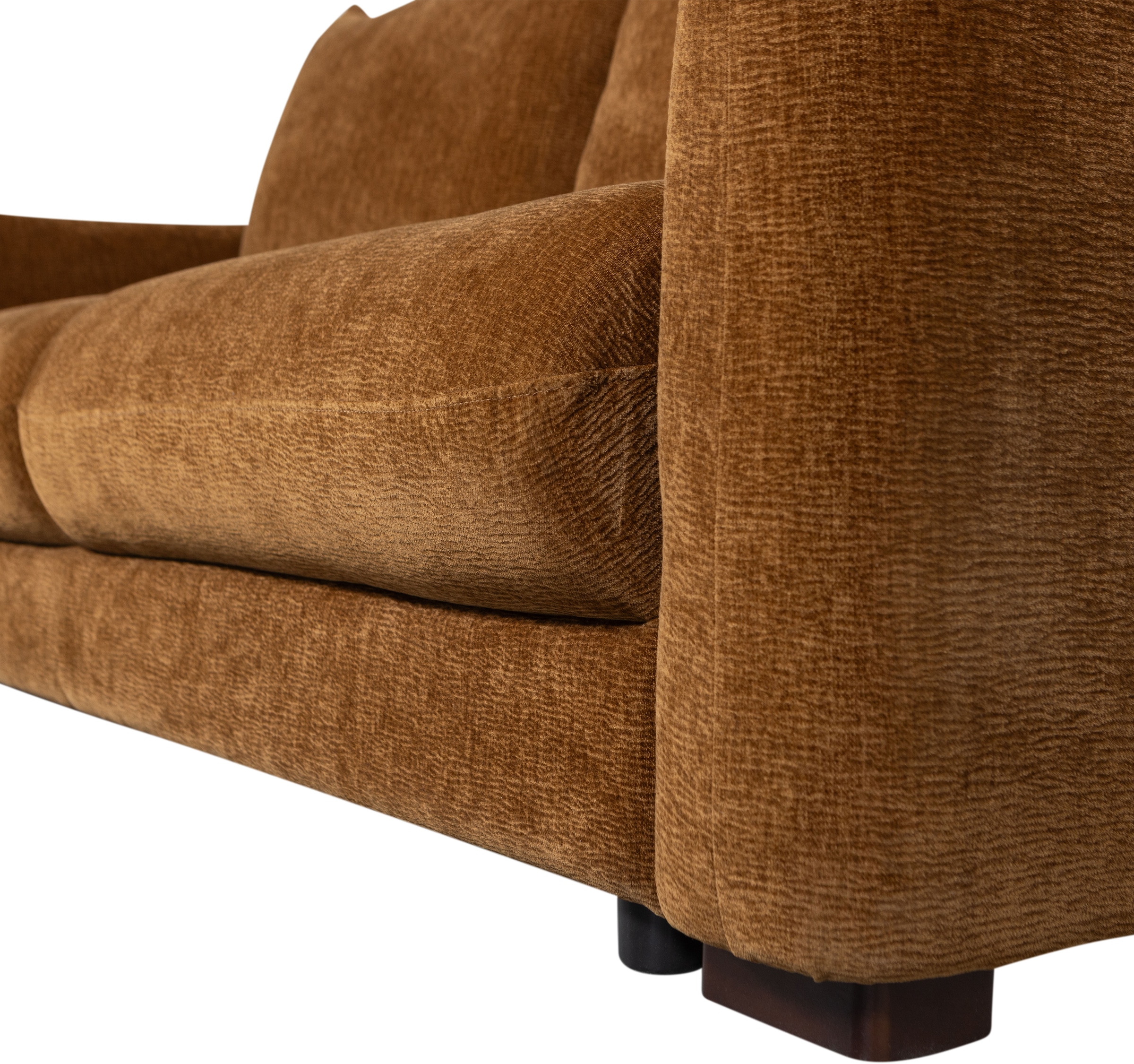 WOOOD Schlafsofa »Jonne Strukturbezug mit Schlaffunktion, H 92 x B 233 x T 105 cm« Tragkraft 220 kg, Sitzbreite 192 cm, Geringe Verschleissfestigkeit