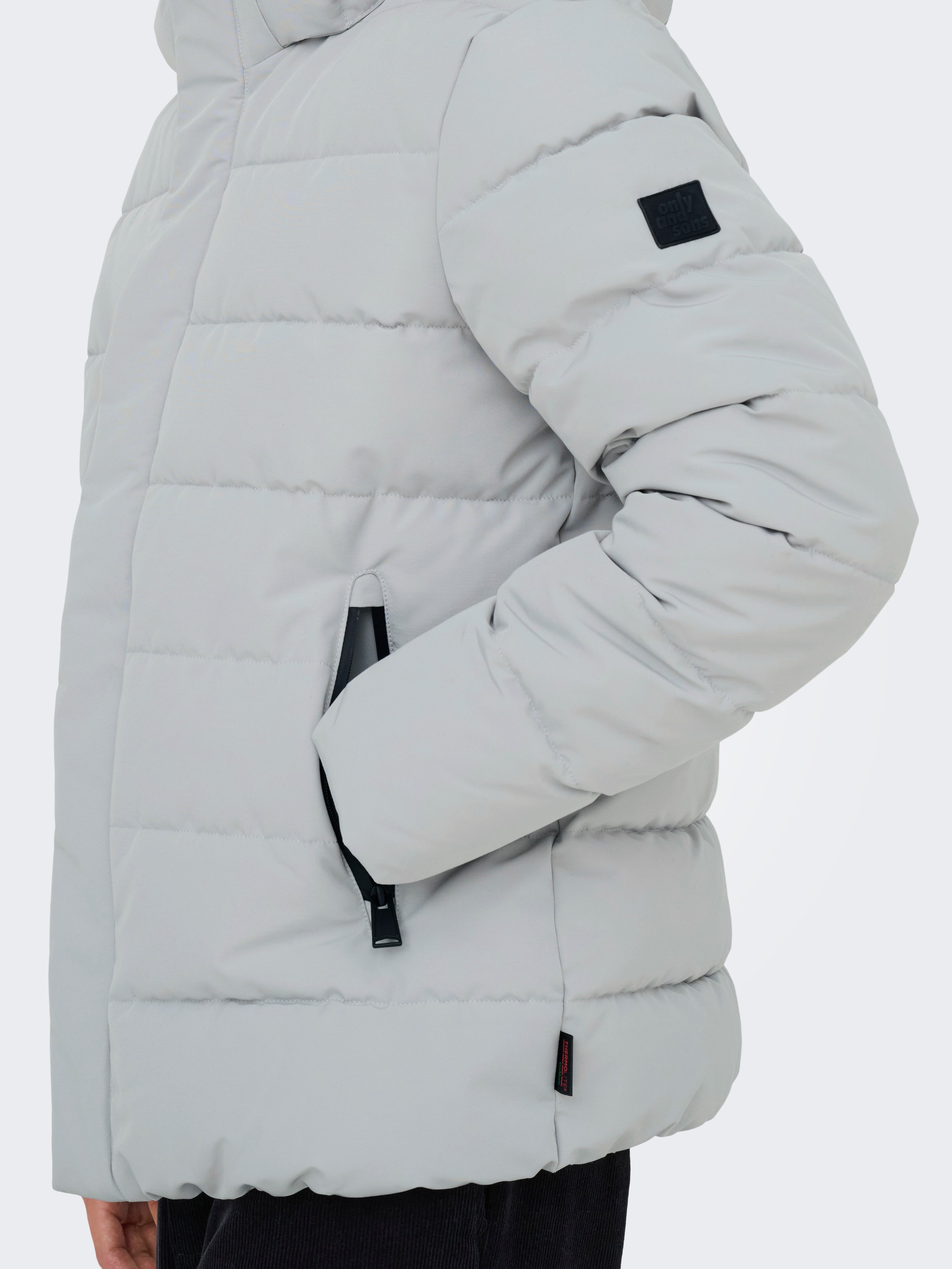 ONLY & SONS Veste matelassée »ONSCAYSON PUFFA OTW NOOS« mit Kapuze