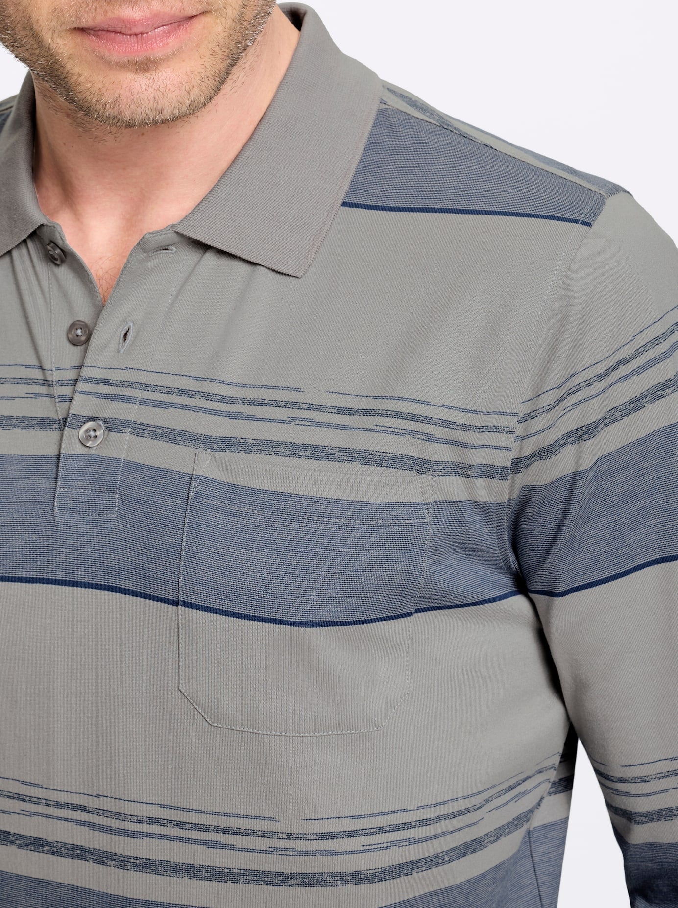 Marco Donati Polo »Langarm-Shirt« 1