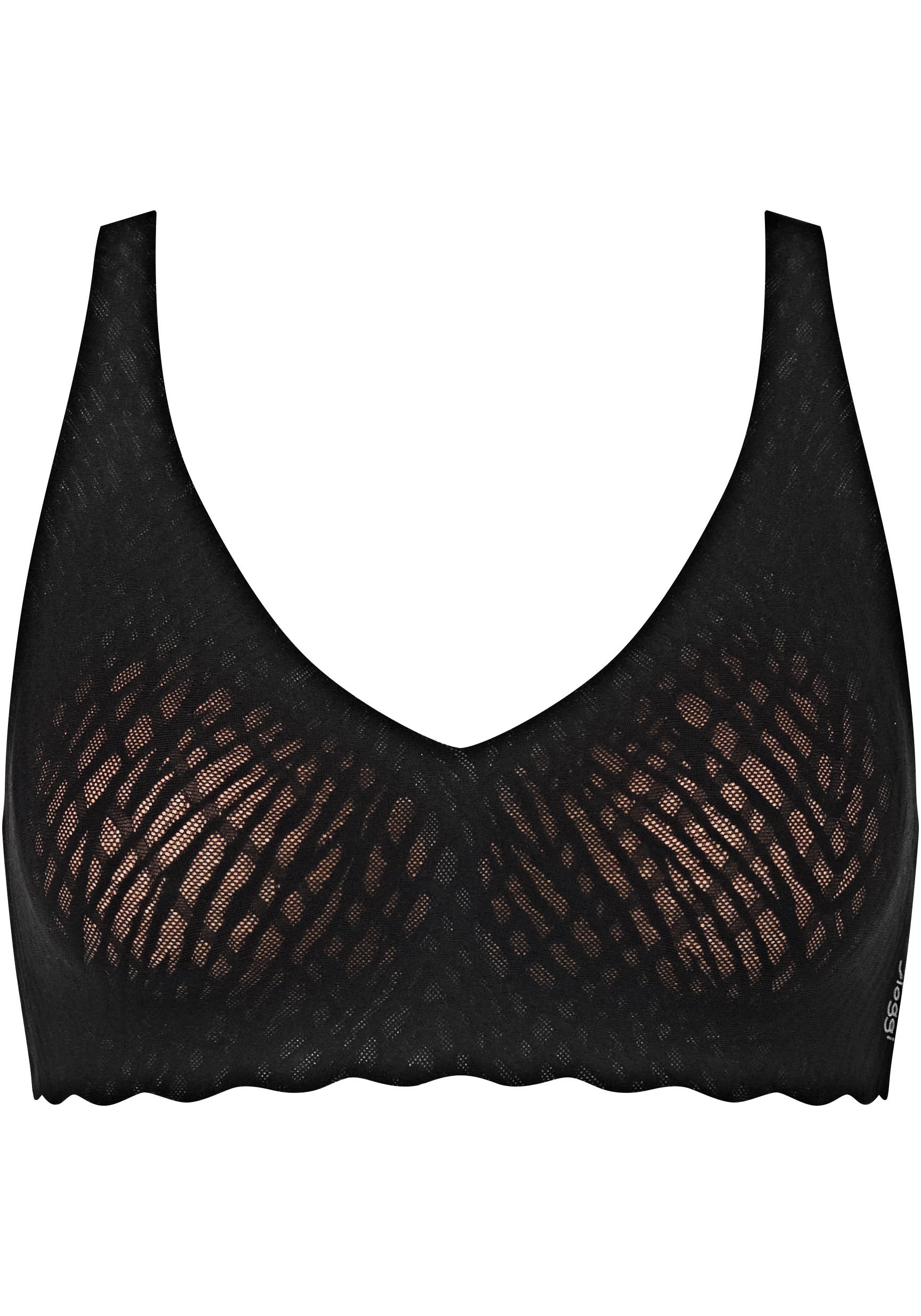 sloggi Bügelloser BH »ZERO Feel Bliss Soft bra«, unsichtbar mit Spitzenoptik