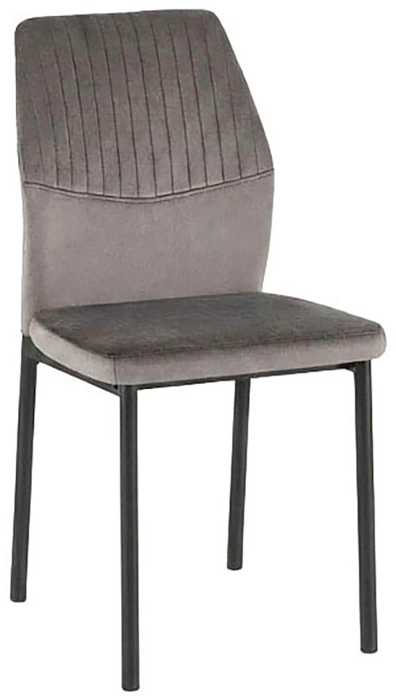 GOODproduct Ensemble de salle à manger »Nora, Set, 5-tlg« Ensemble, 5 tlg. avec 4 chaises confortables, table à manger en pierre frittée aspect céramique