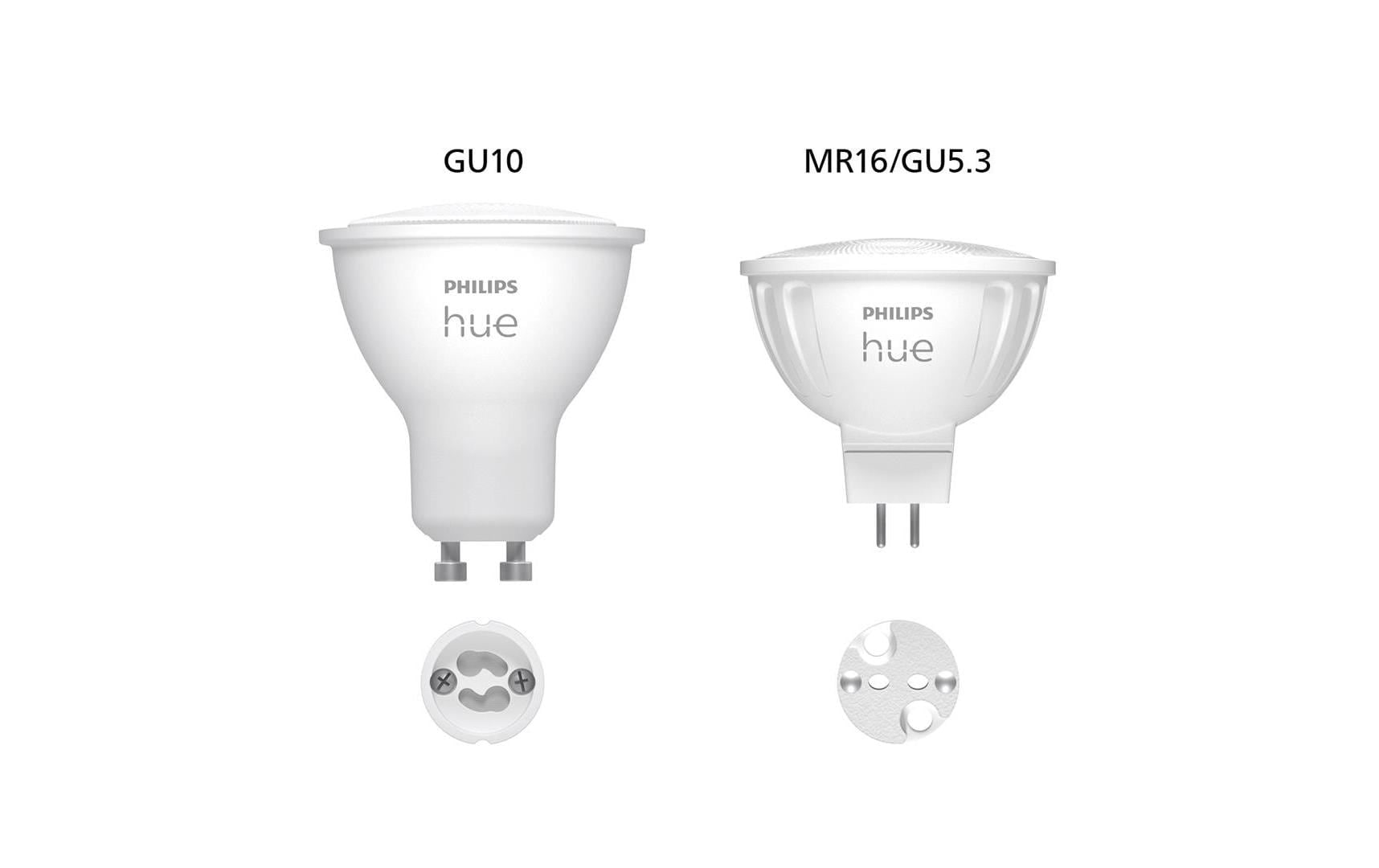 Philips Hue Smarte LED-Leuchte »5.1W GU5.3«