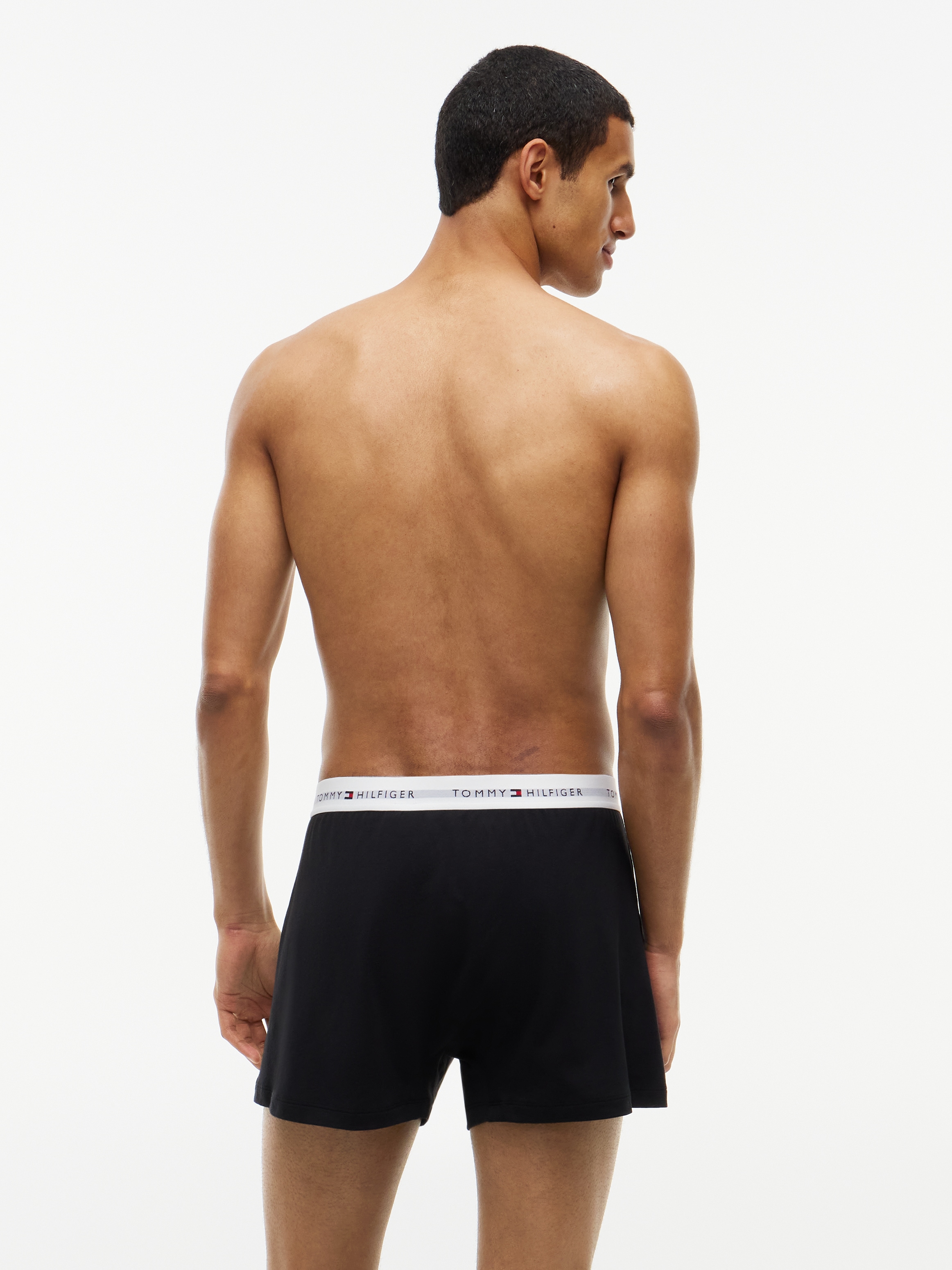 Tommy Hilfiger Underwear Boxershorts »2P LOOSE JERSEY BOXER« Packung, 2 Stk. mit Logoschriftzügen am Stretch-Bund