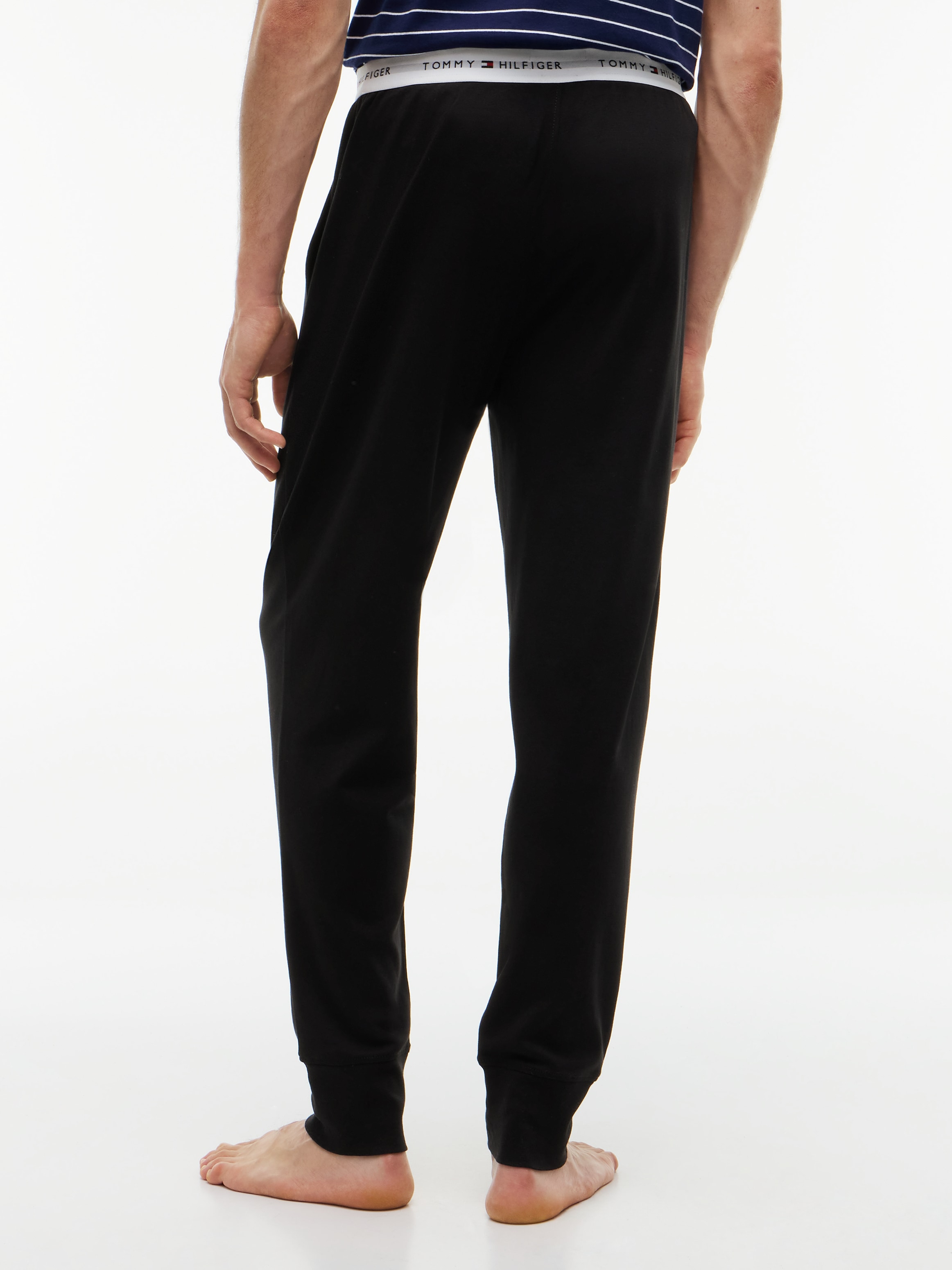 Tommy Hilfiger Underwear Pantalon de pyjama »JERSEY CUFFED«  avec poignets et logos