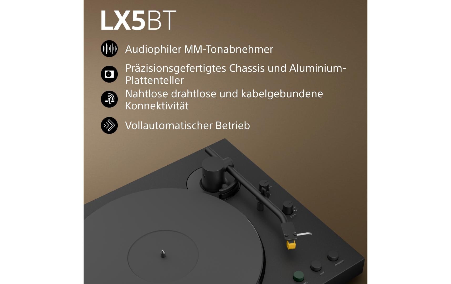 Sony Plattenspieler »PS-LX5BT«
