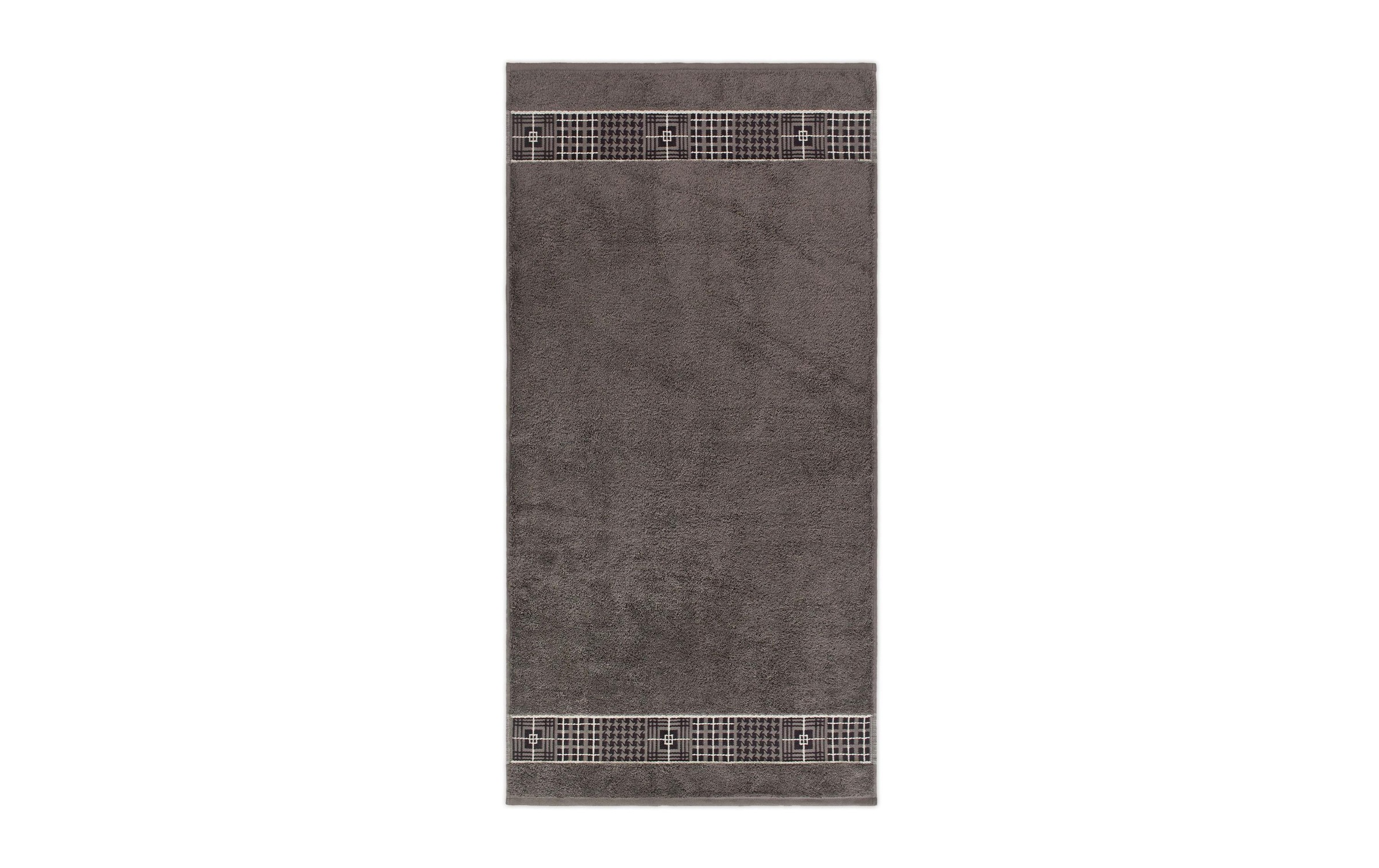 Image of frottana Handtuch "Fjord 50 x 100 cm, Aschbraun"