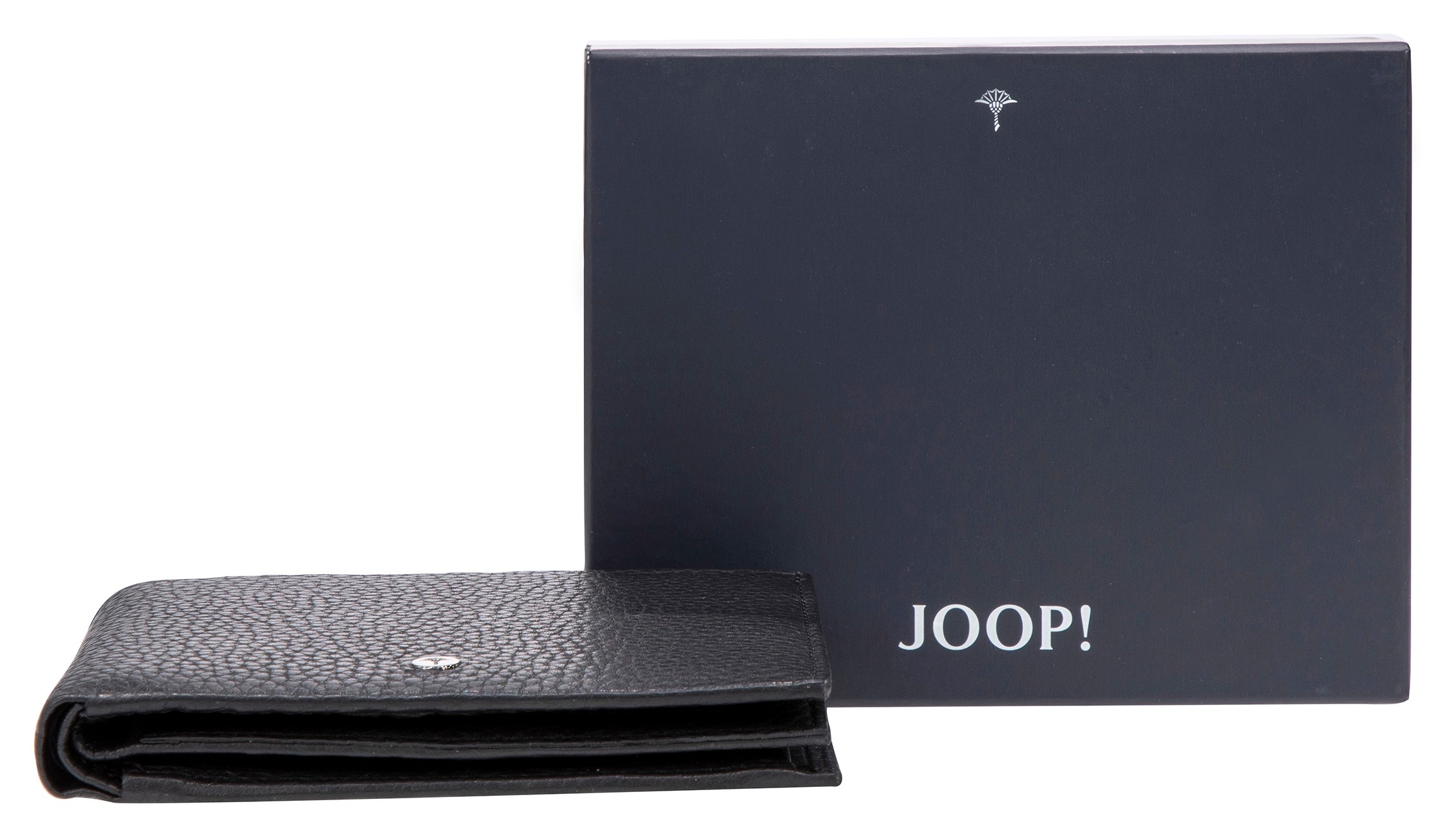 Image of JOOP Geldbörse "cardona minos billfold h14" mit Beschlägen aus silberfarbenem Metall