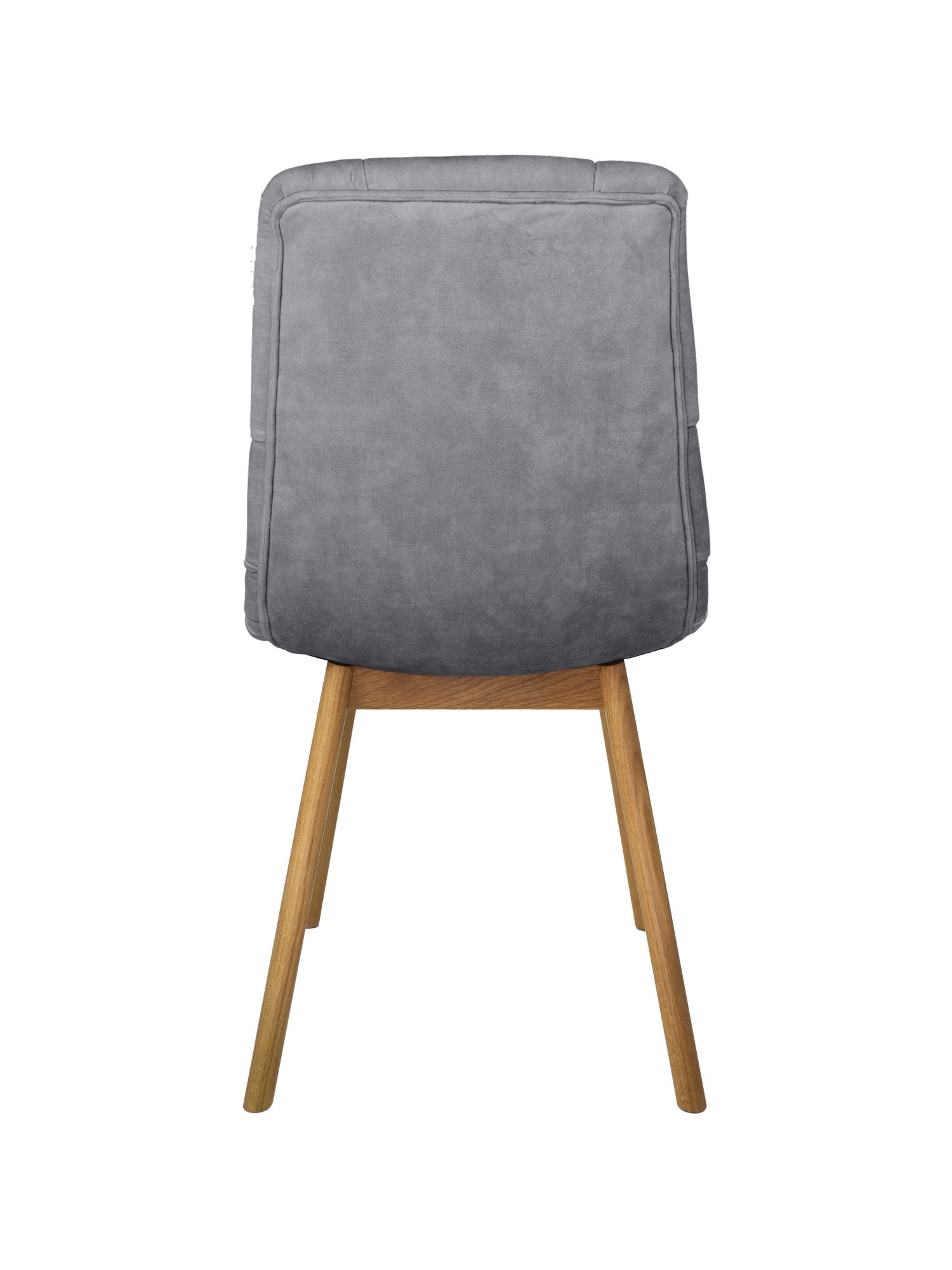 andas 4-Fussstuhl »Ramon«, (Set), 2 St., Samt, mit Massivholzbeinen, verschiedene Stoffe und Farben