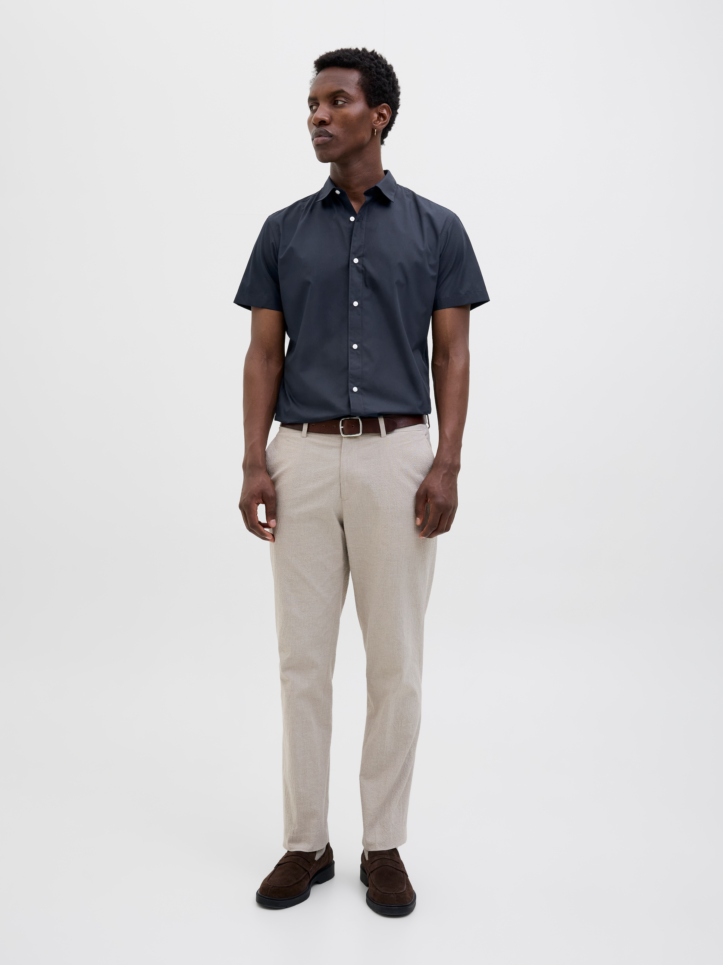 Jack & Jones Kurzarmhemd »JJJOE SHIRT SS PLAIN«