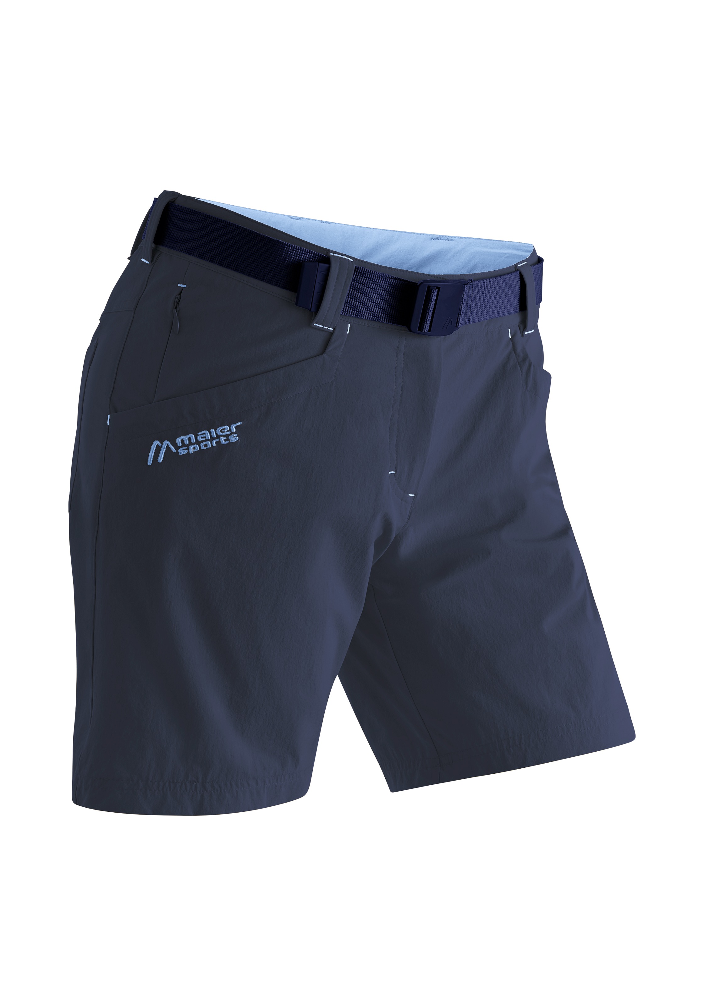 Image of Maier Sports Funktionsshorts "Lulaka Shorts" Damen Shorts, kurze Wanderhose, Outdoorhose mit 4 Taschen, Regular Fit