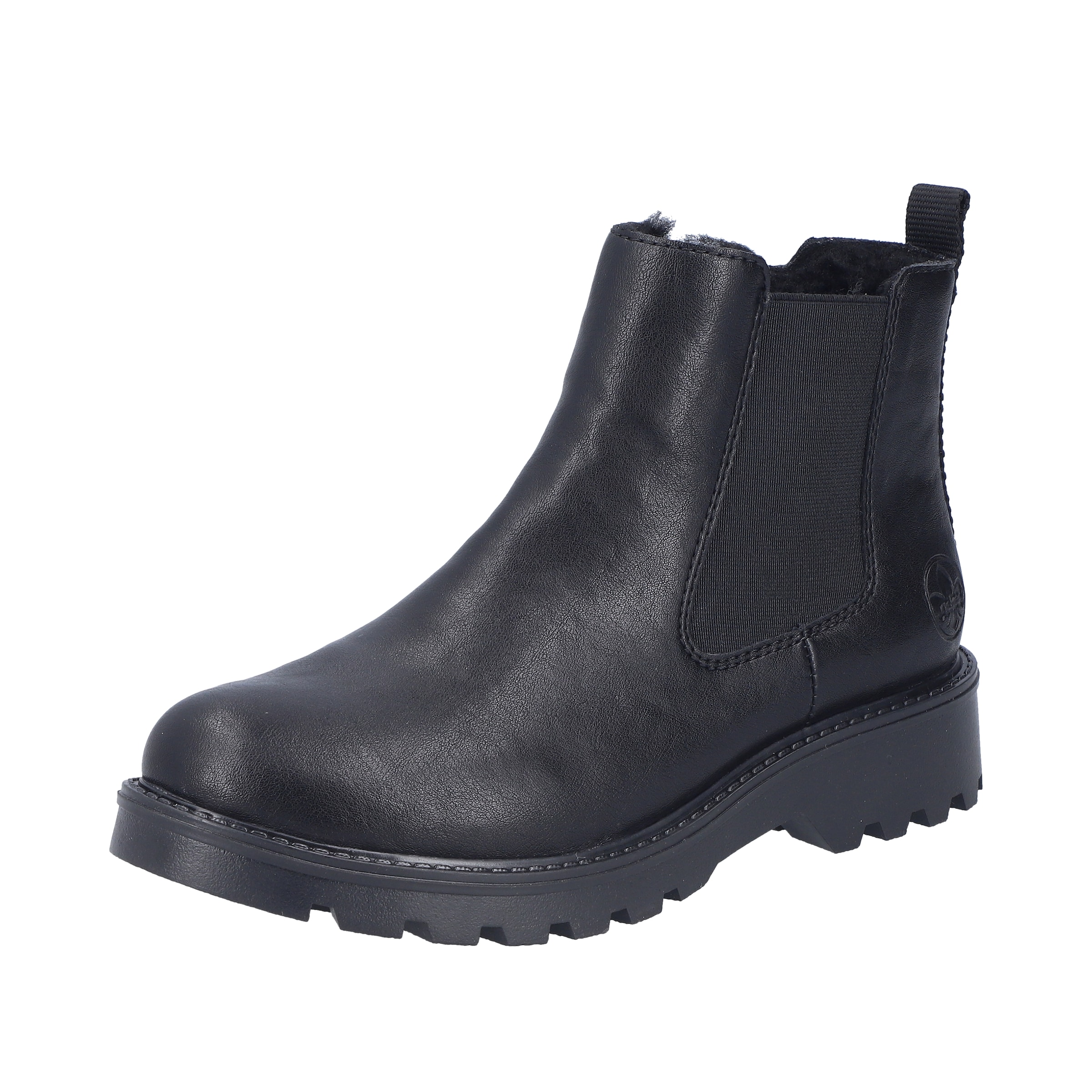Rieker Bottines chelsea  bottines, bottines courtes, talon bloc, avec doublure chaude et douillette