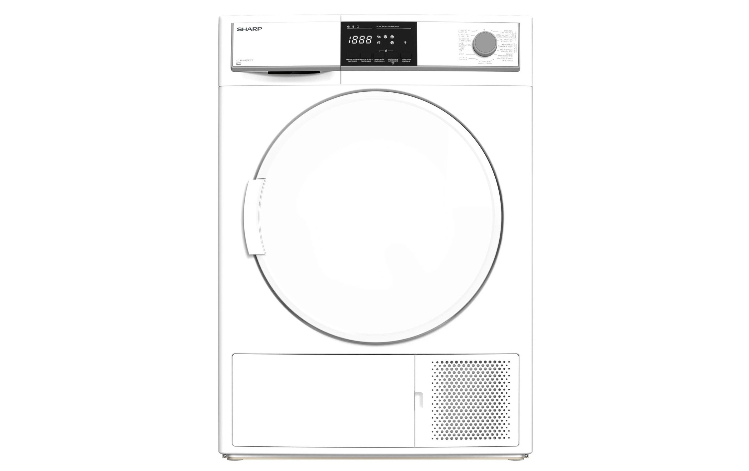 Image of Sharp Wärmepumpentrockner »KD-HHB9S7PW2-C«, 9 kg bei Ackermann Versand Schweiz