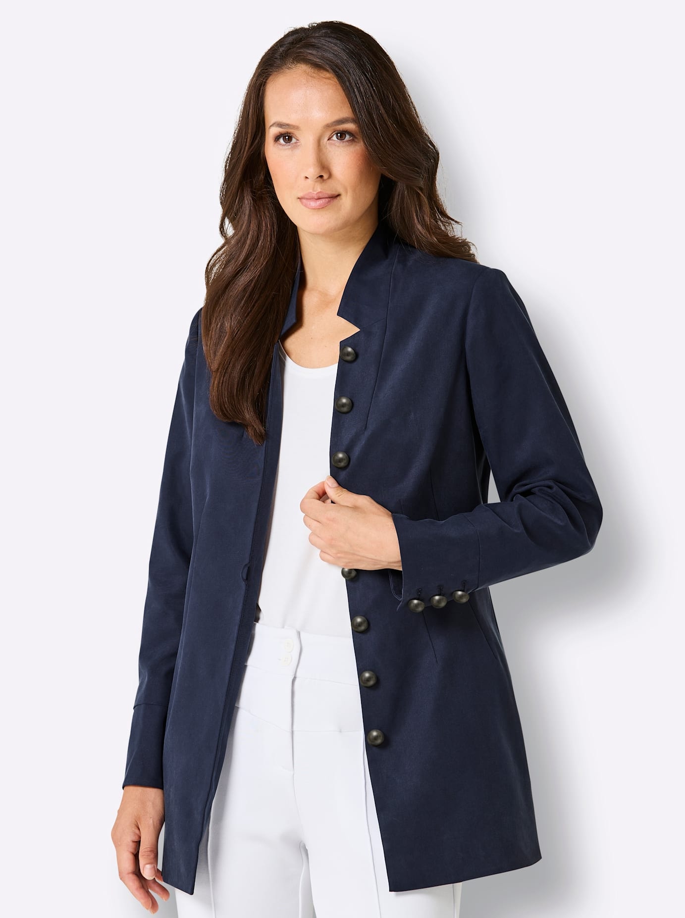 CREATION L PREMIUM Blazer long »Lyocell-Mix-Longblazer«