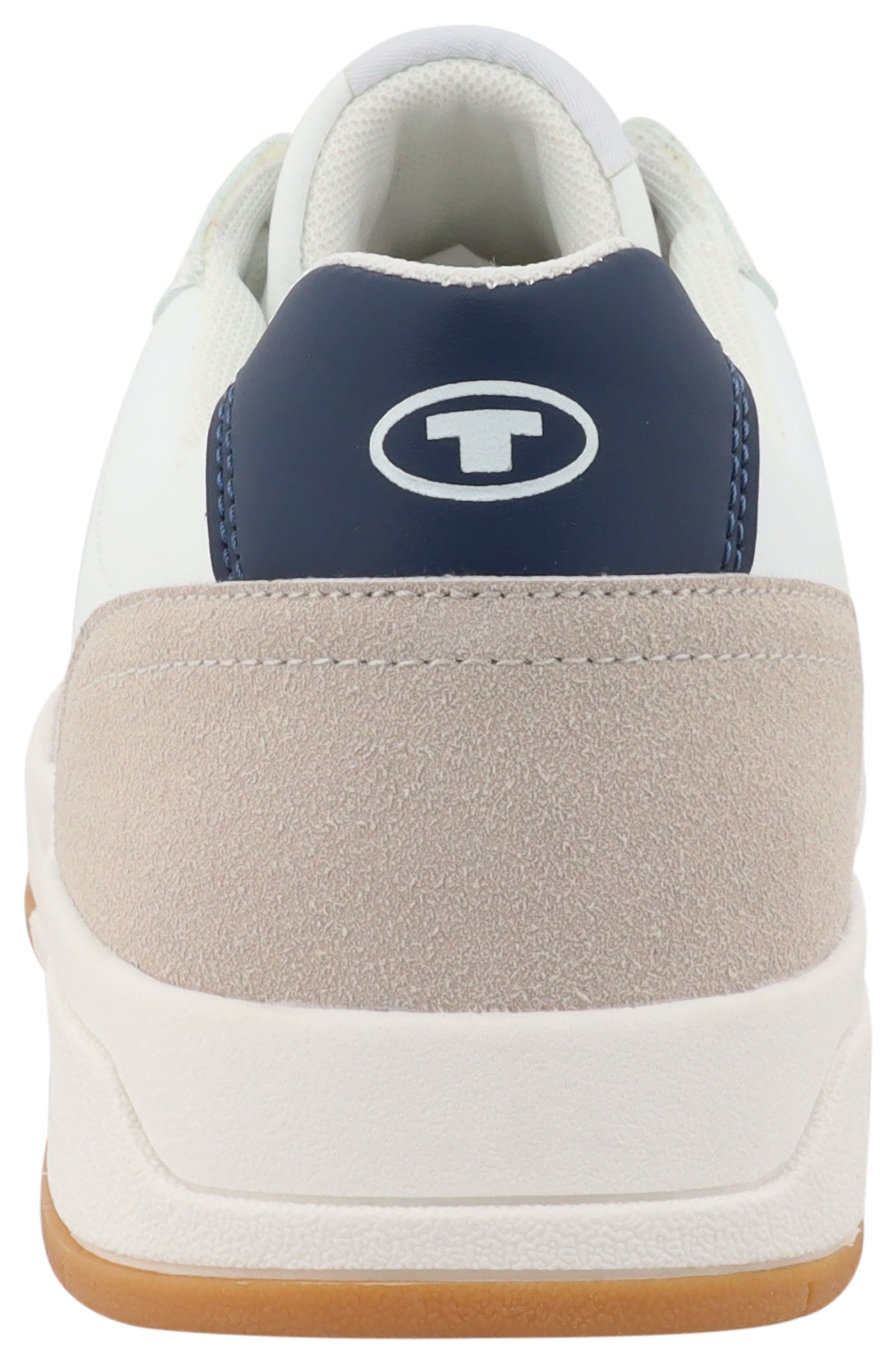 TOM TAILOR Keilsneaker  , Freizeitschuh, Halbschuh, Schnürschuh mit Lochmuster