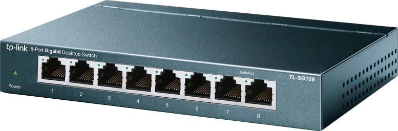 TP-Link Netzwerk-Switch »TL-SG108 8-Port Gigabit Desktop Switch«